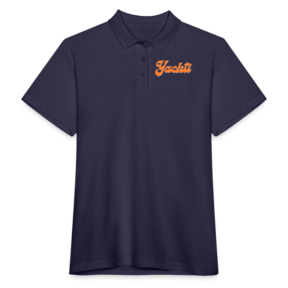 Yachti Value Customisable Women's Polo Shirt - navy