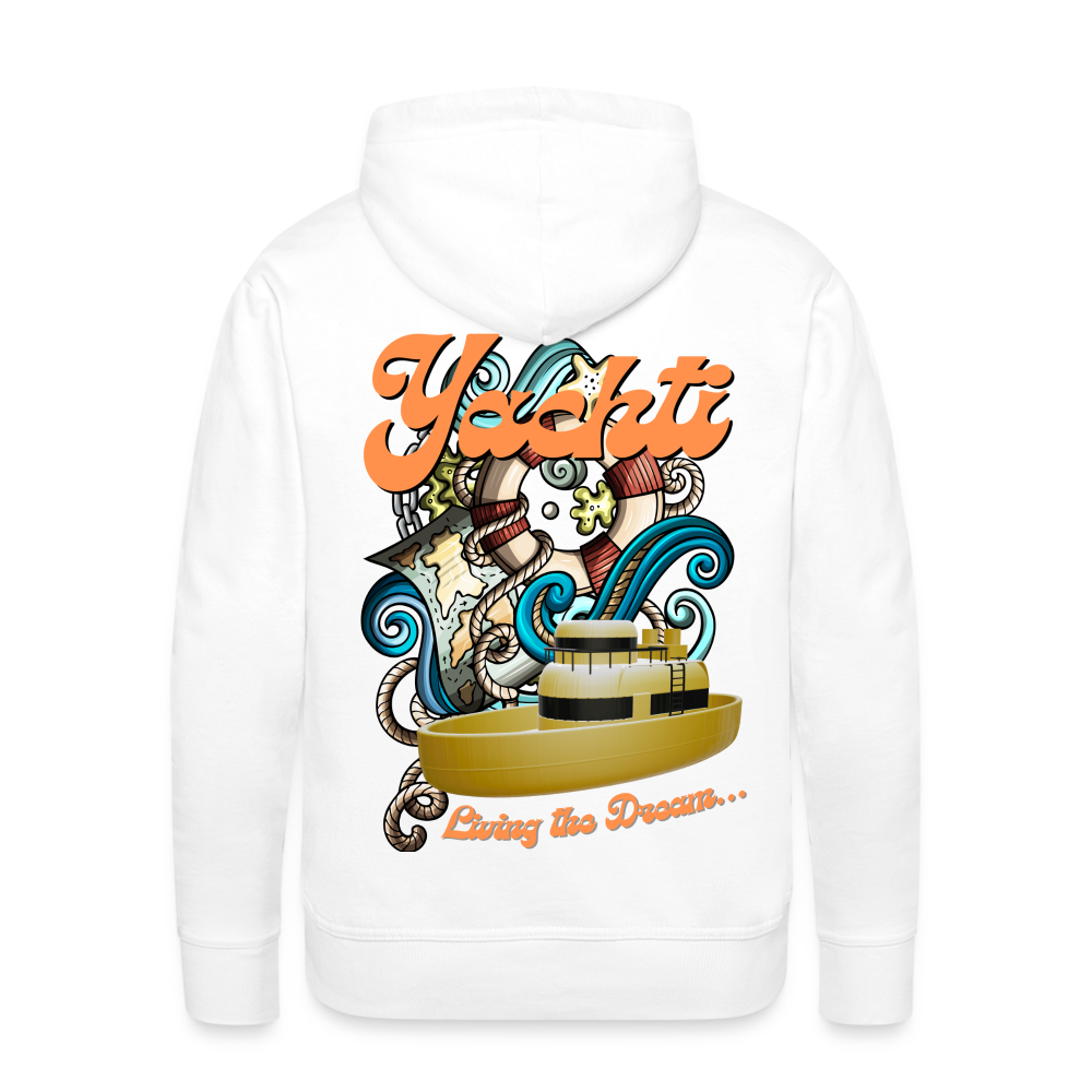 Yachti Palma LTD Men’s Premium Hoodie - white