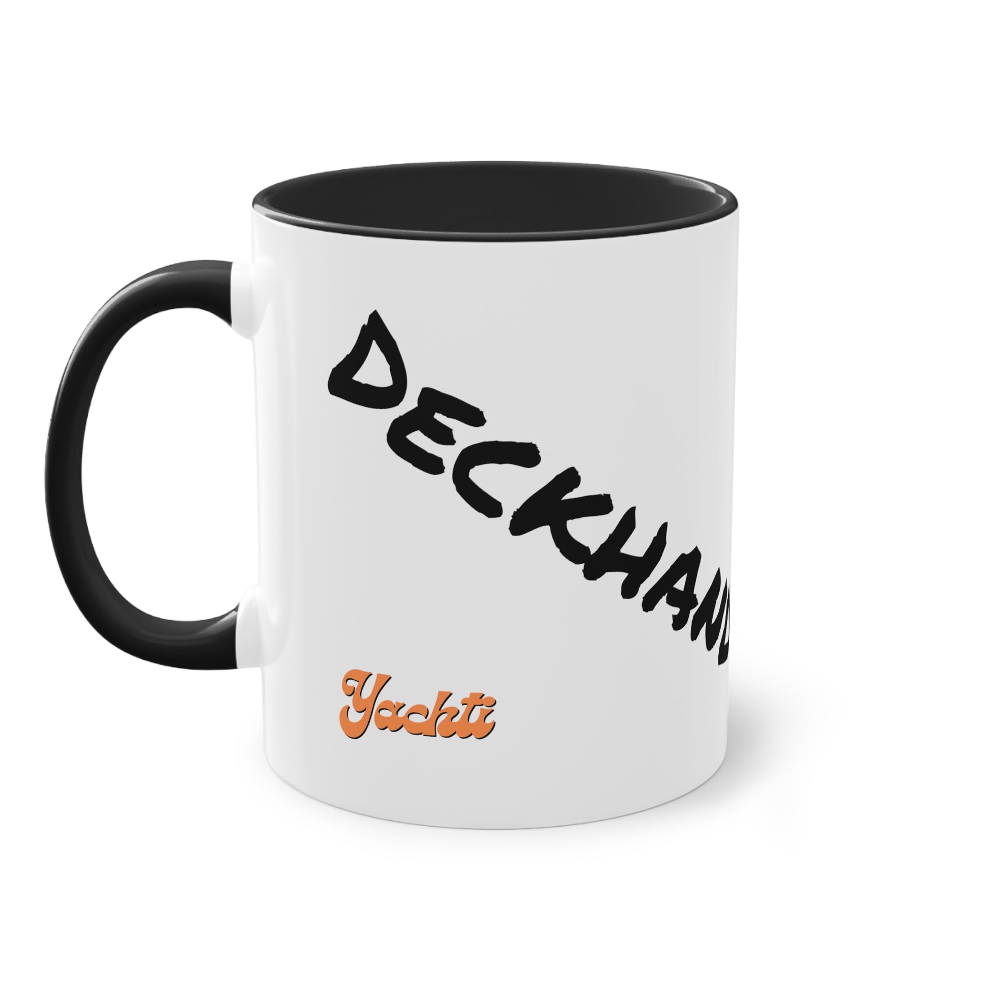 Deckhand Two-Tone Coffee Mug, 11oz - Yachtishop - Living the Dream