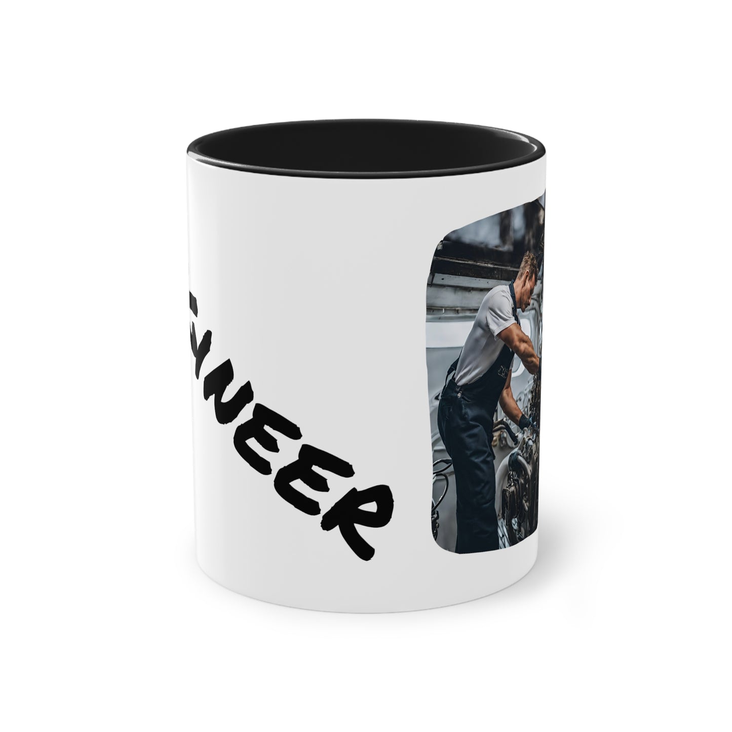 EngineerTwo-Tone Coffee Mug, 11oz - Yachtishop - Living the Dream