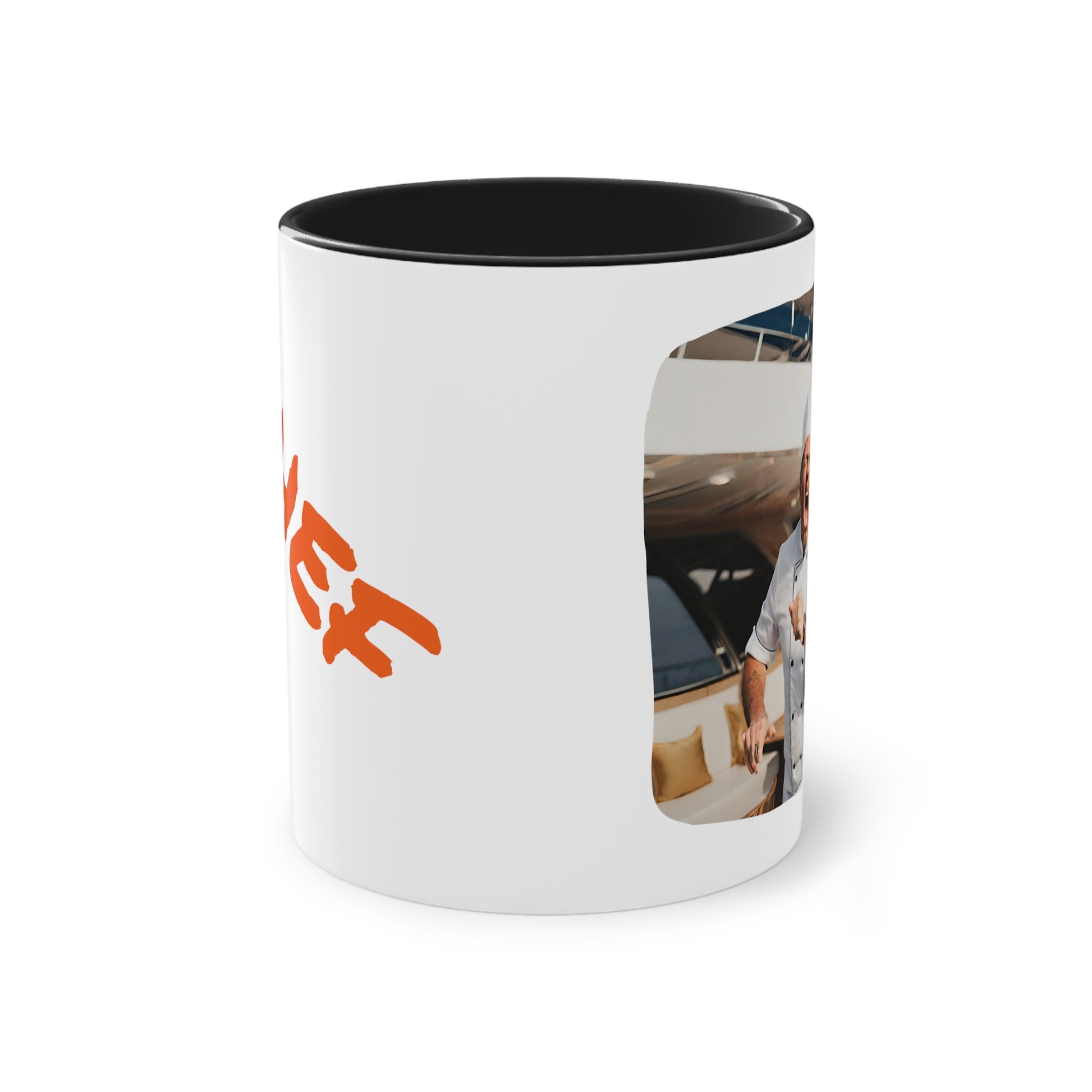 Chef Two-Tone Coffee Mug, 11oz - Yachtishop - Living the Dream