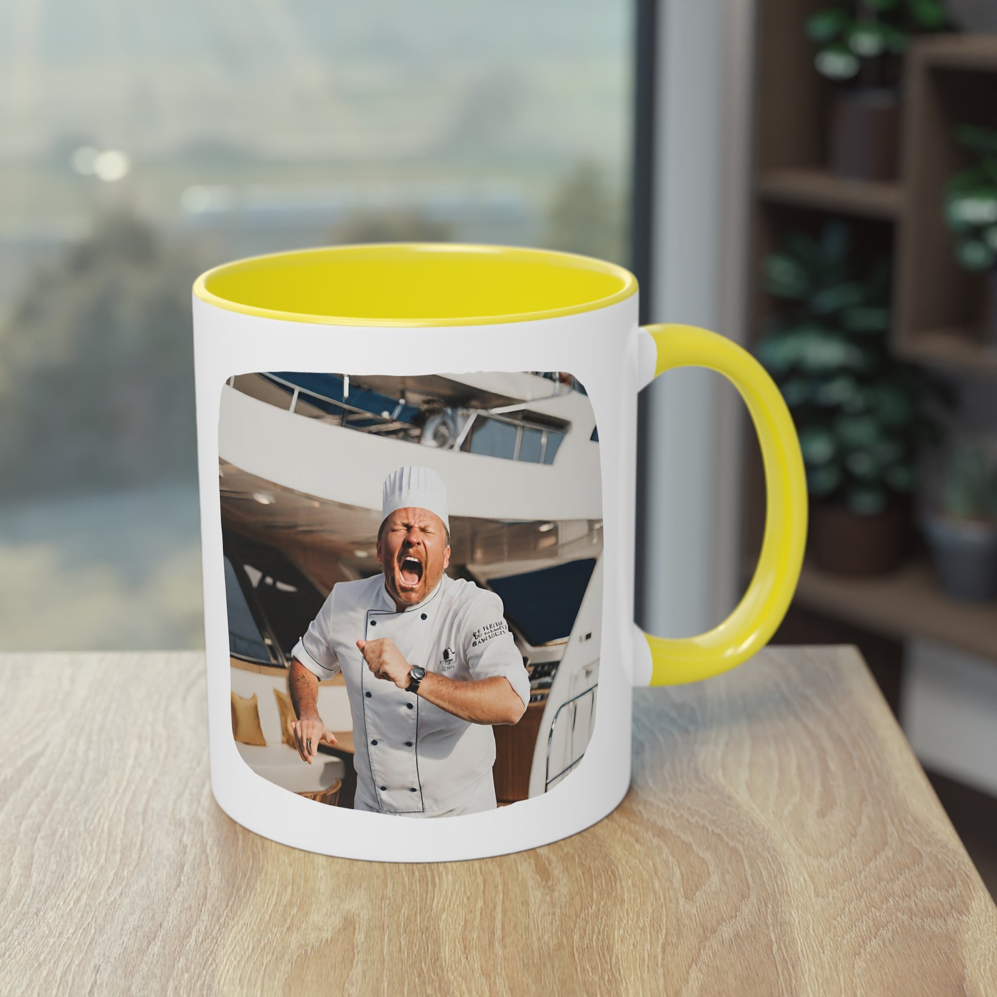 Chef Two-Tone Coffee Mug, 11oz - Yachtishop - Living the Dream