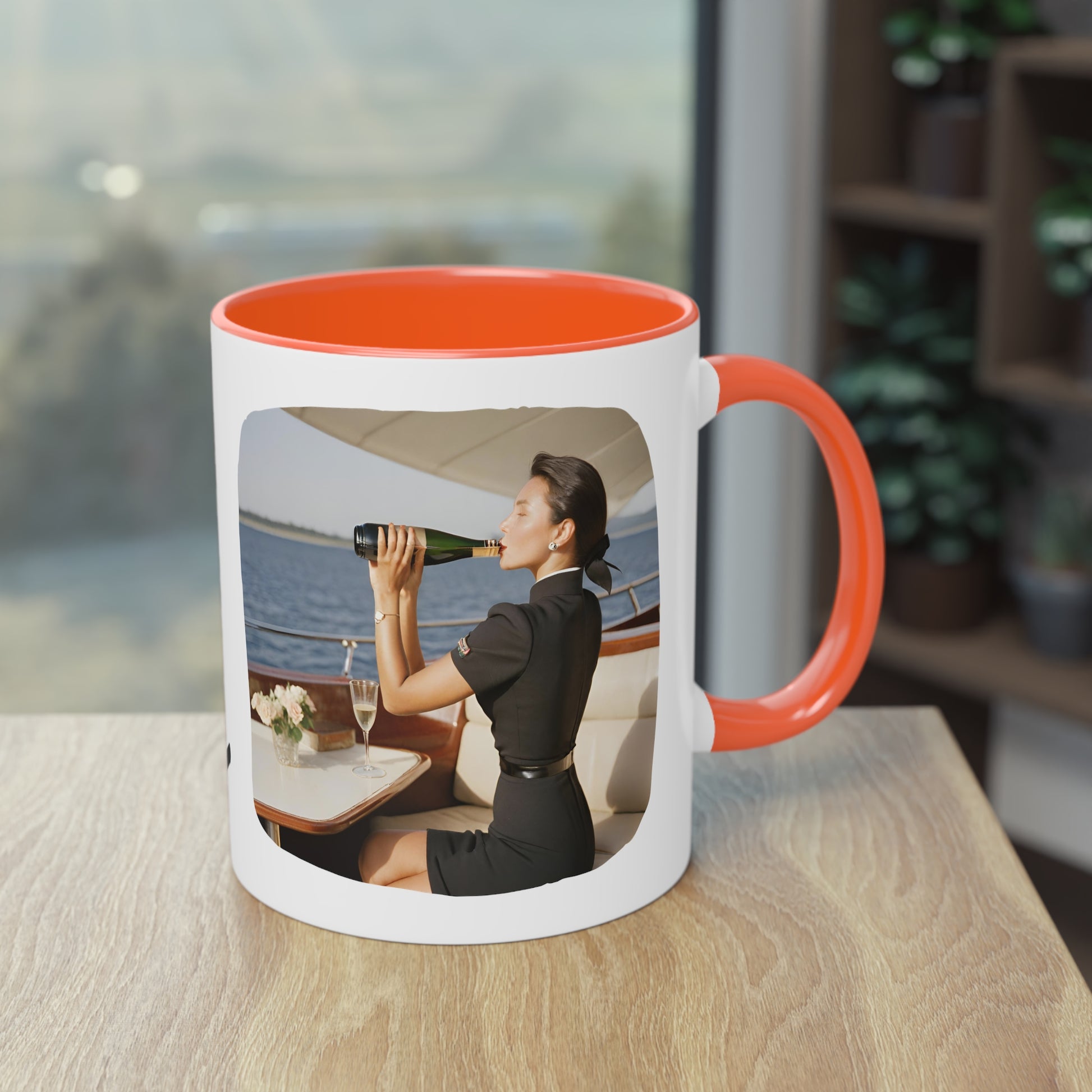 Chief StewTwo-Tone Coffee Mug, 11oz - Yachtishop - Living the Dream