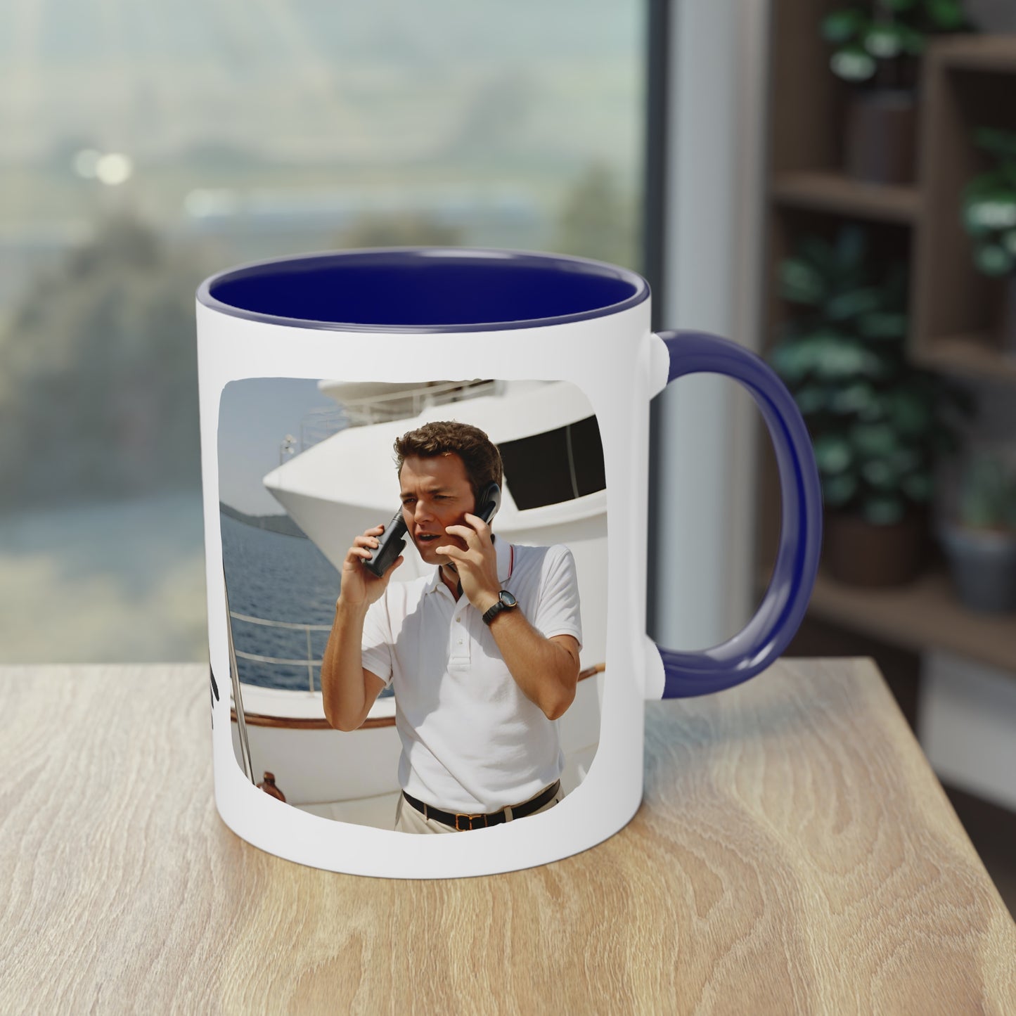 First Mate Two-Tone Coffee Mug, 11oz - Yachtishop - Living the Dream