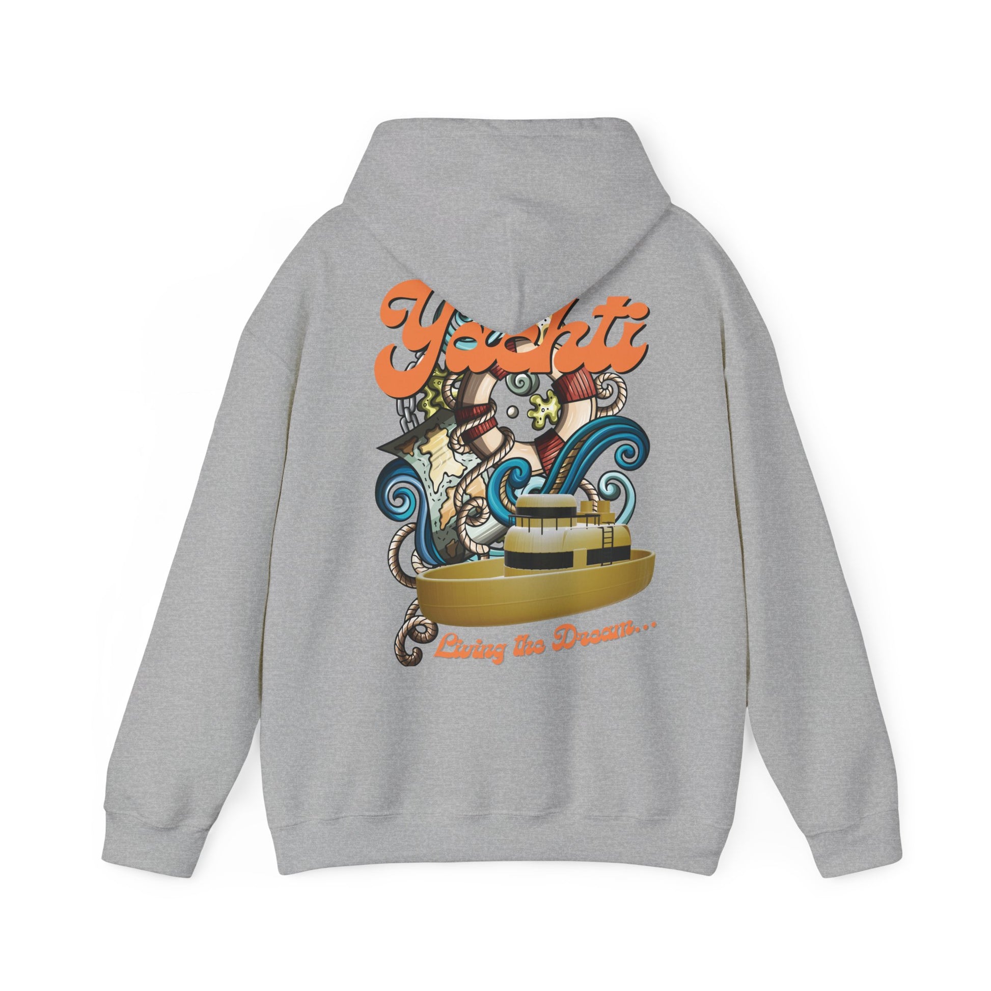 Unisex Heavy Blend™ Hooded Sweatshirt - Yachtishop - Living the Dream