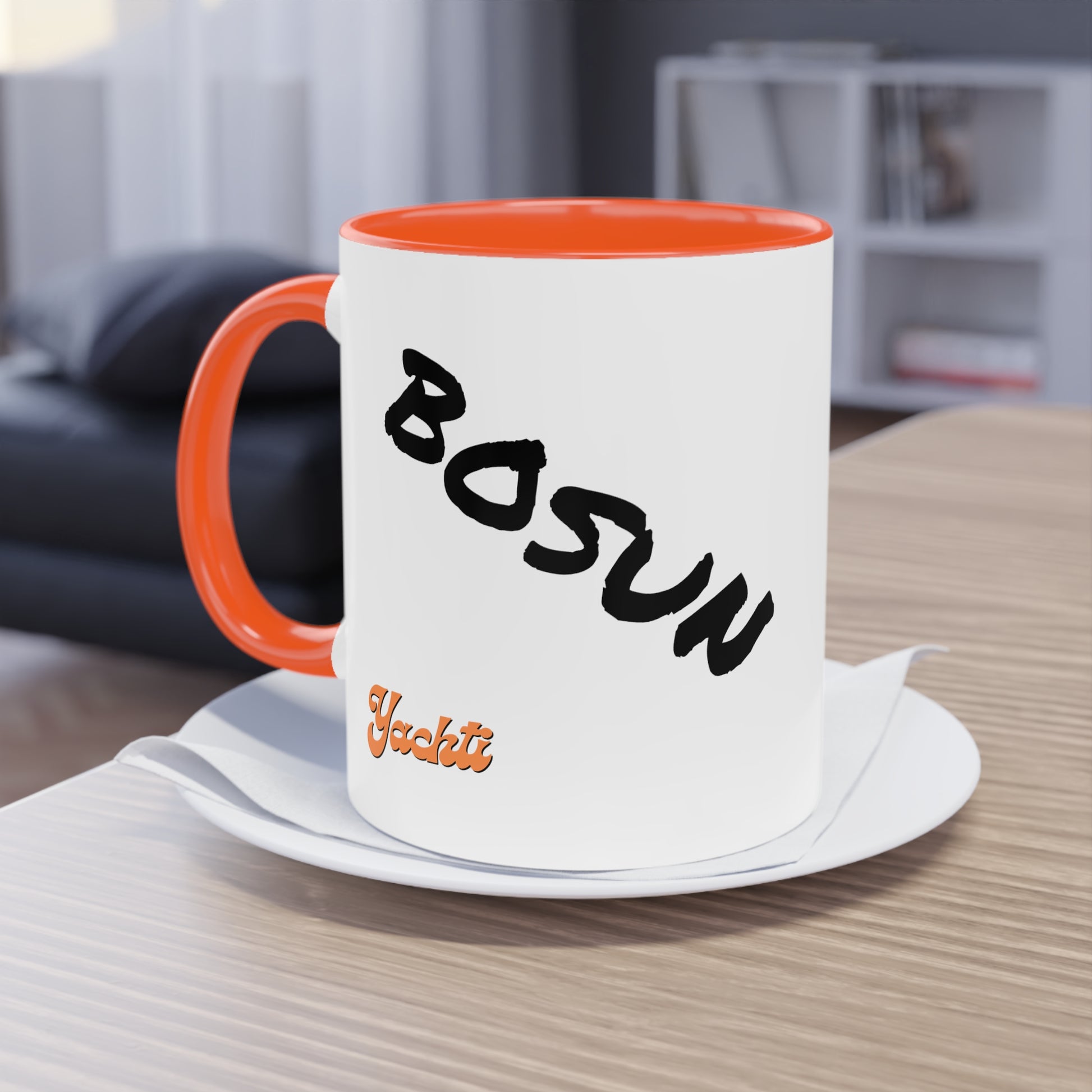 Bosun Two-Tone Coffee Mug, 11oz - Yachtishop - Living the Dream