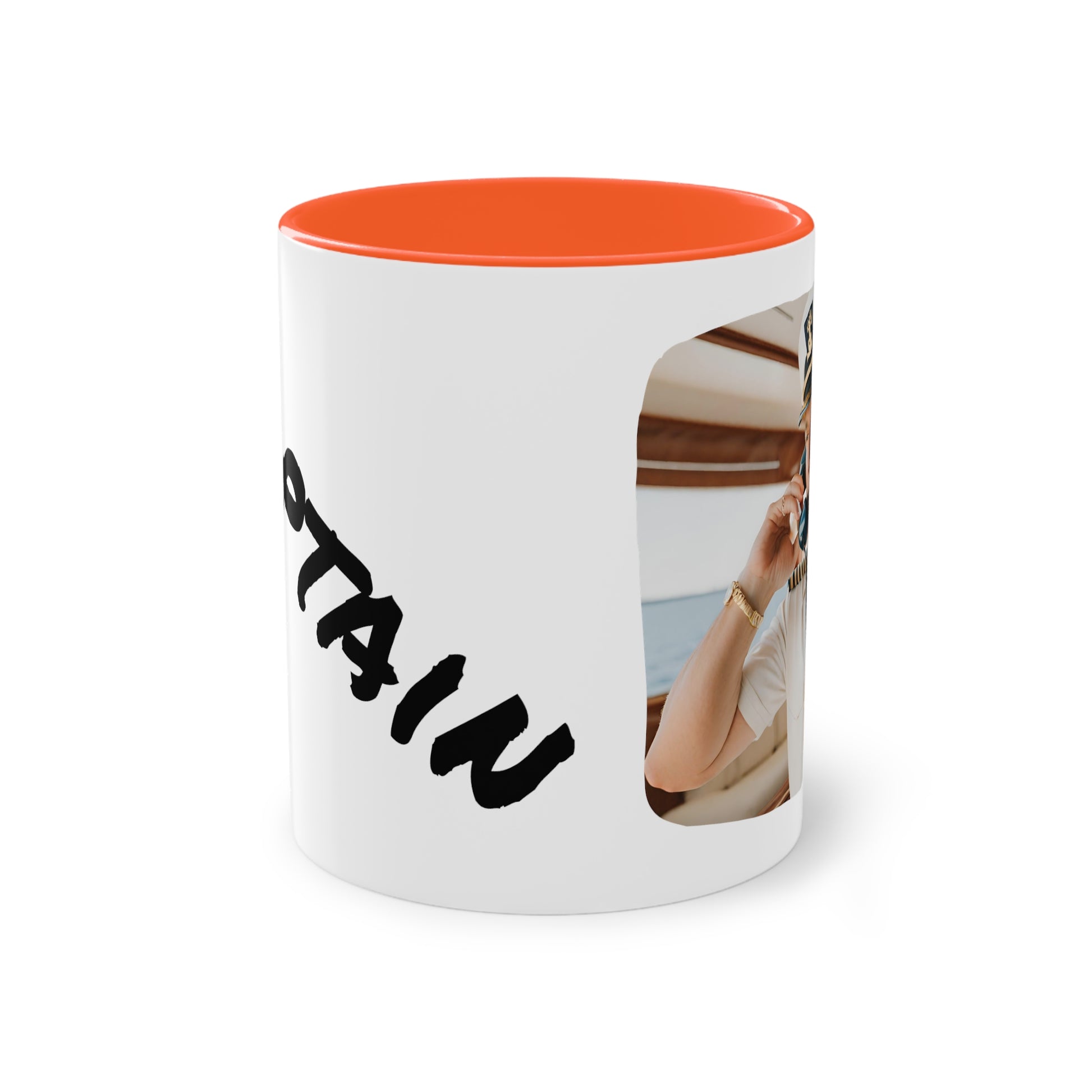 Captain Two-Tone Coffee Mug, 11oz - Yachtishop - Living the Dream