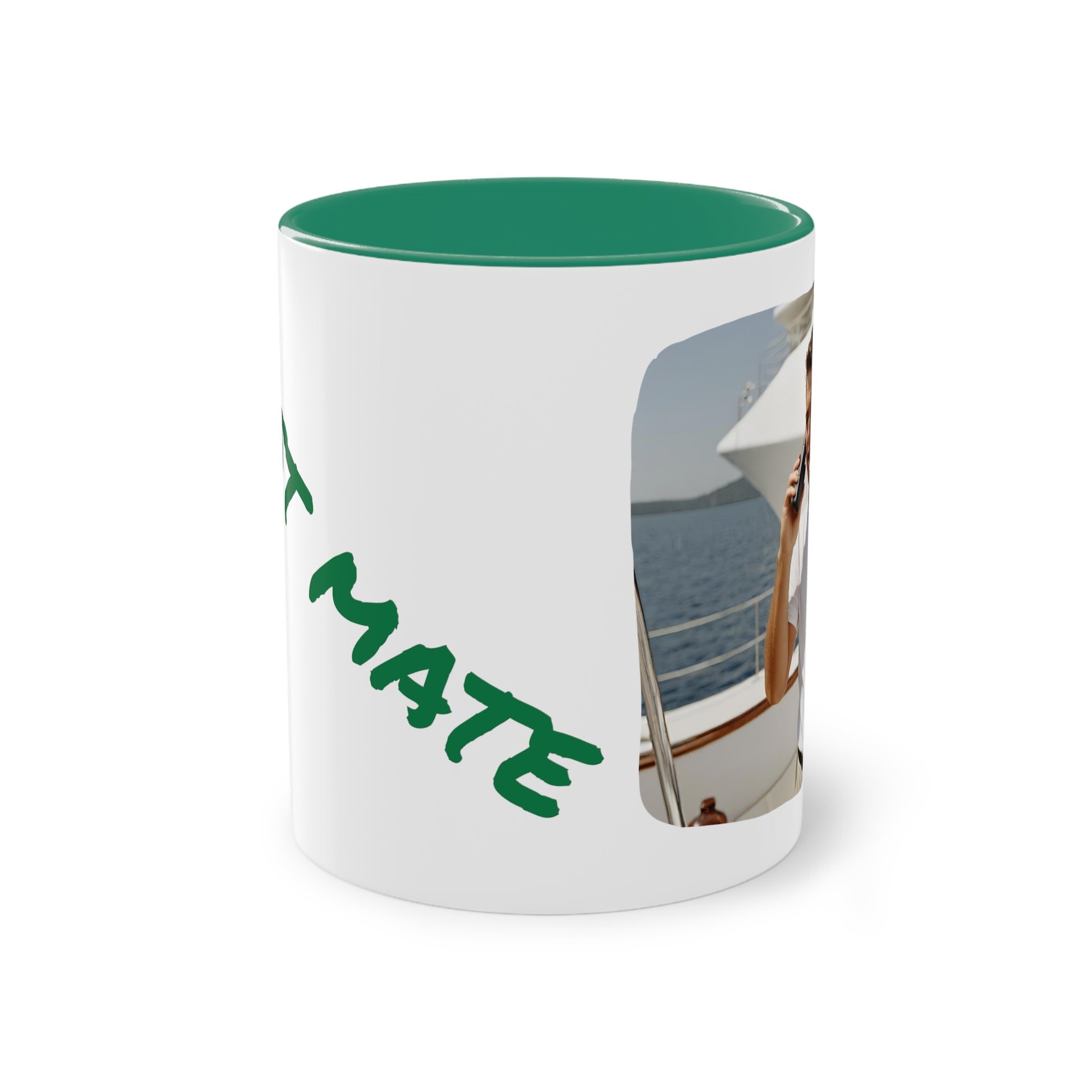 First Mate Two-Tone Coffee Mug, 11oz - Yachtishop - Living the Dream