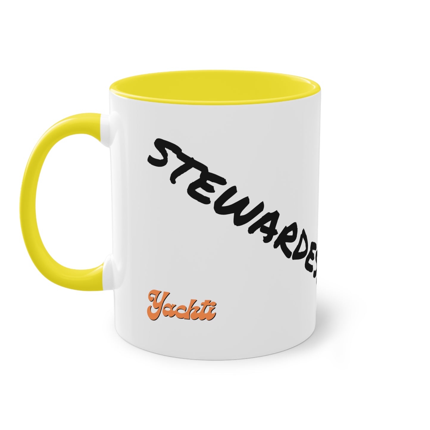 Stewardess Two-Tone Coffee Mug, 11oz - Yachtishop - Living the Dream