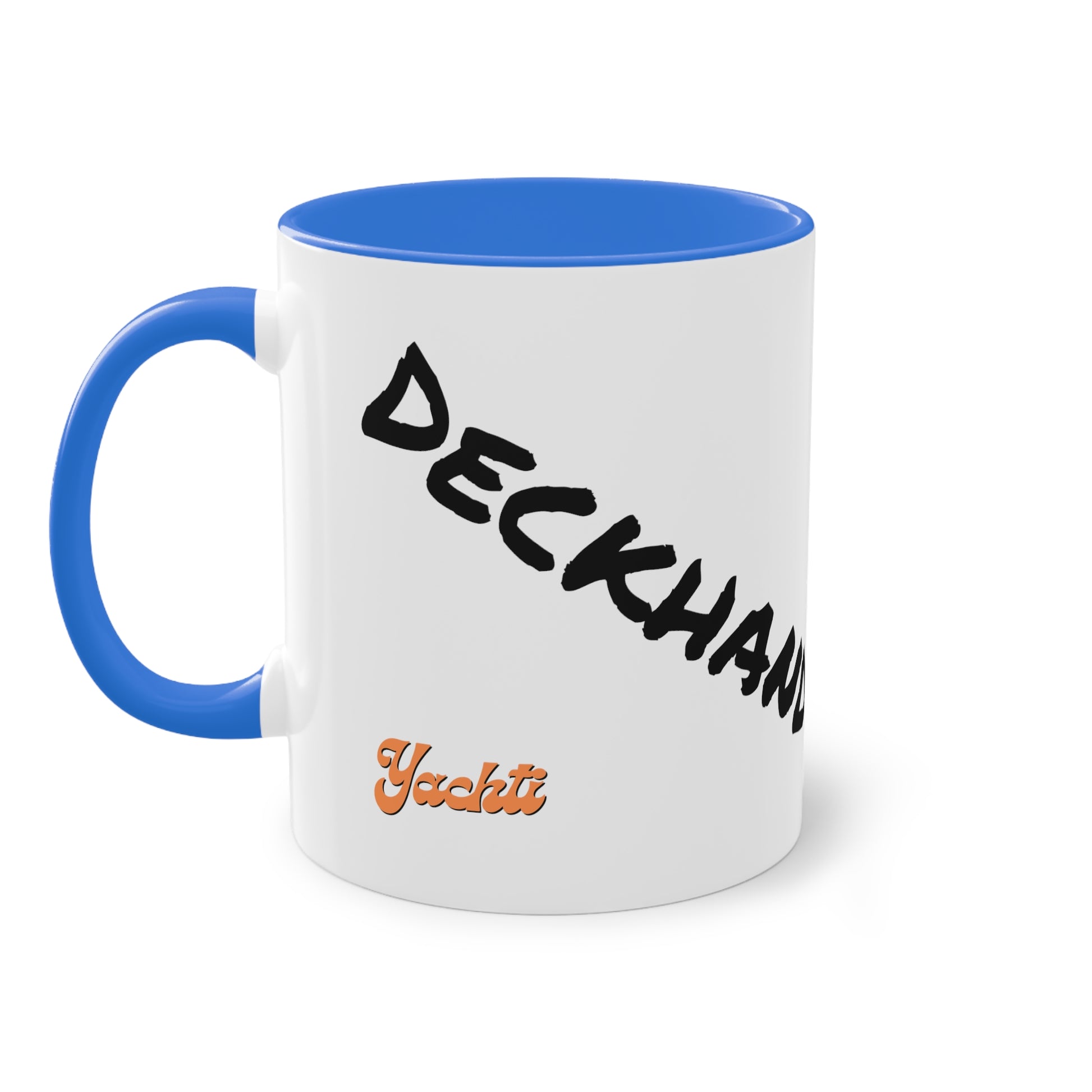 Deckhand Two-Tone Coffee Mug, 11oz - Yachtishop - Living the Dream