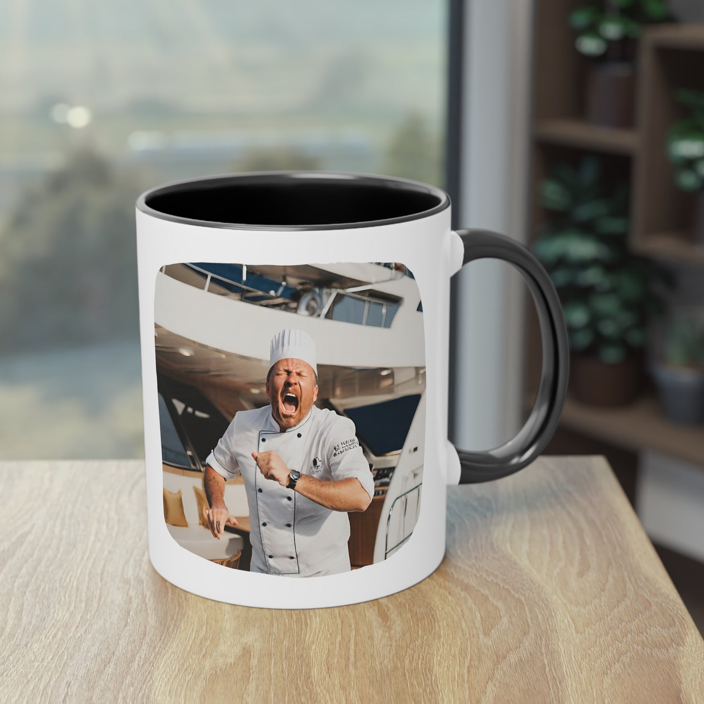 Chef Two-Tone Coffee Mug, 11oz - Yachtishop - Living the Dream