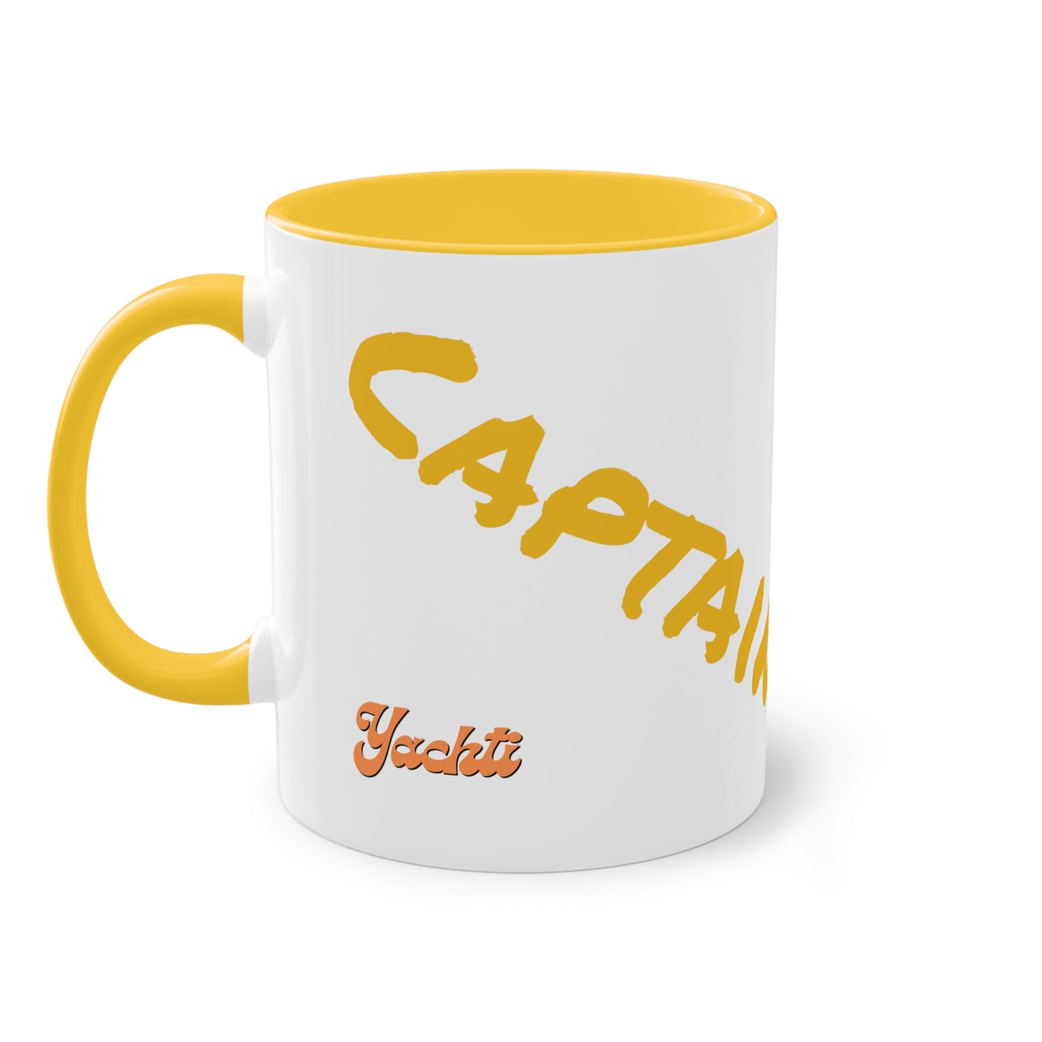 Captain Two-Tone Coffee Mug, 11oz - Yachtishop - Living the Dream