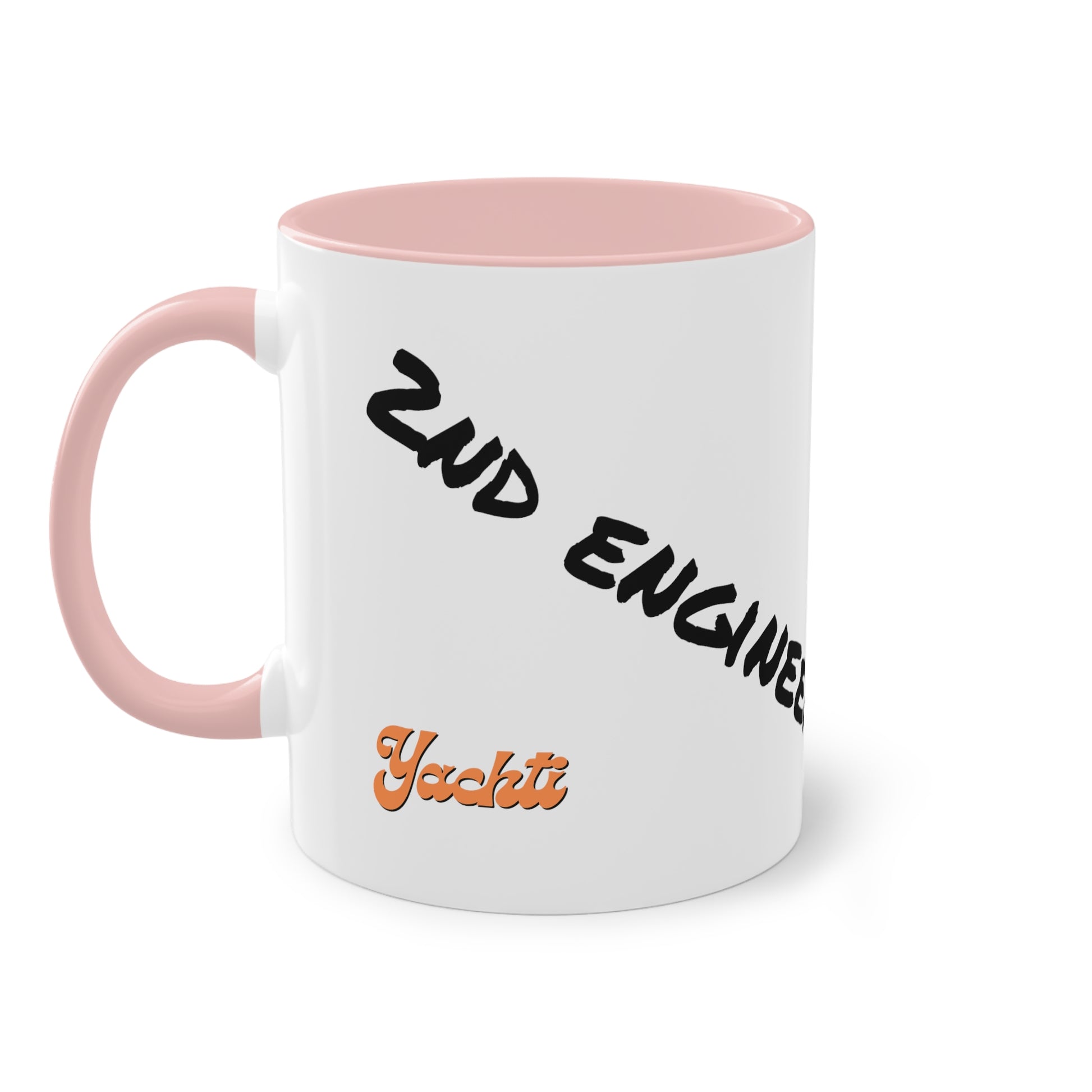 2nd EngineerTwo-Tone Coffee Mug, 11oz - Yachtishop - Living the Dream