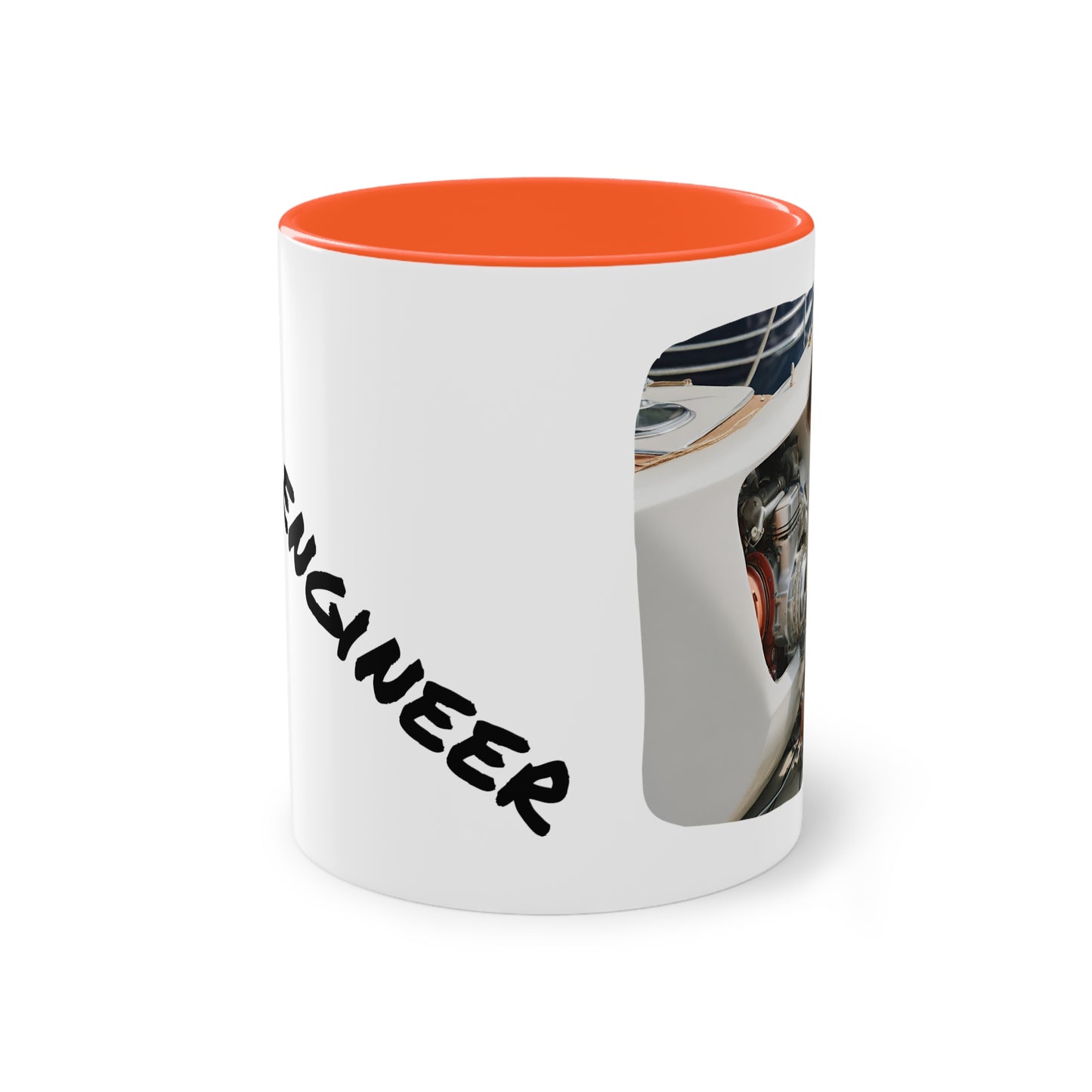 2nd EngineerTwo-Tone Coffee Mug, 11oz - Yachtishop - Living the Dream