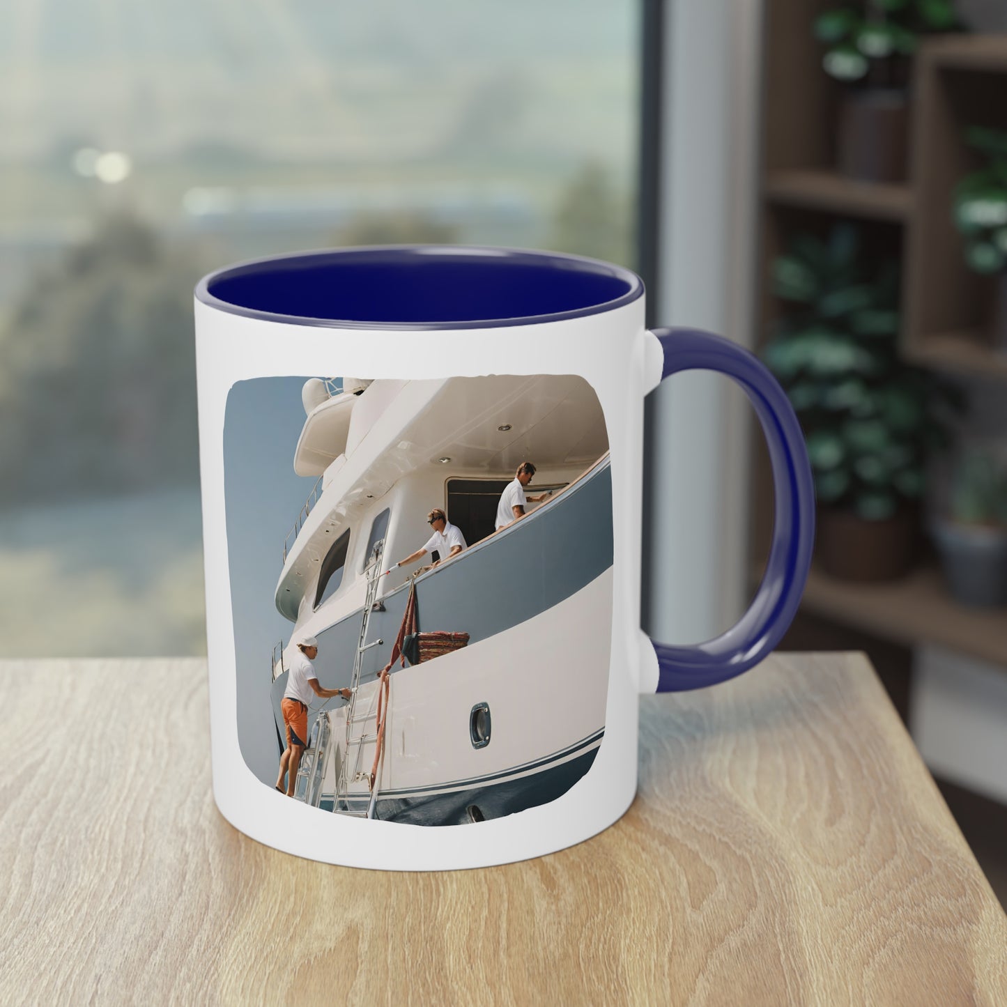 Bosun Two-Tone Coffee Mug, 11oz - Yachtishop - Living the Dream