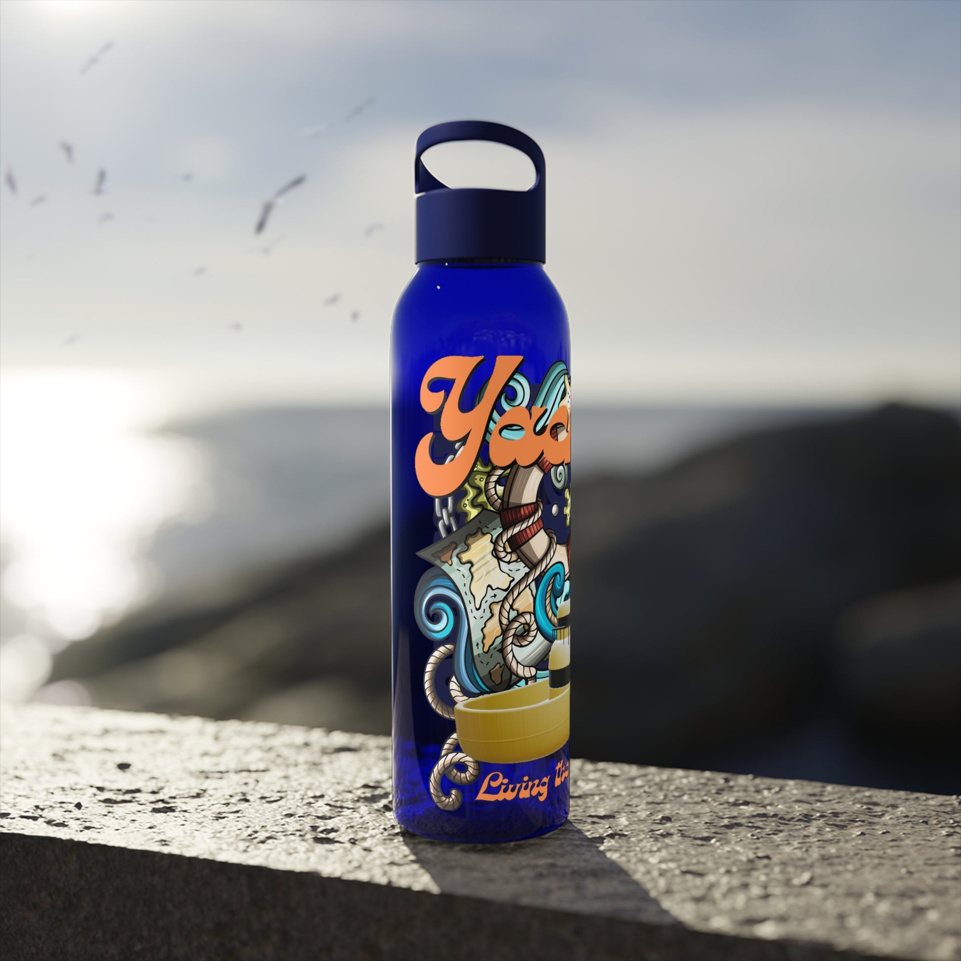 Captain Sky Water Bottle - Yachtishop - Living the Dream