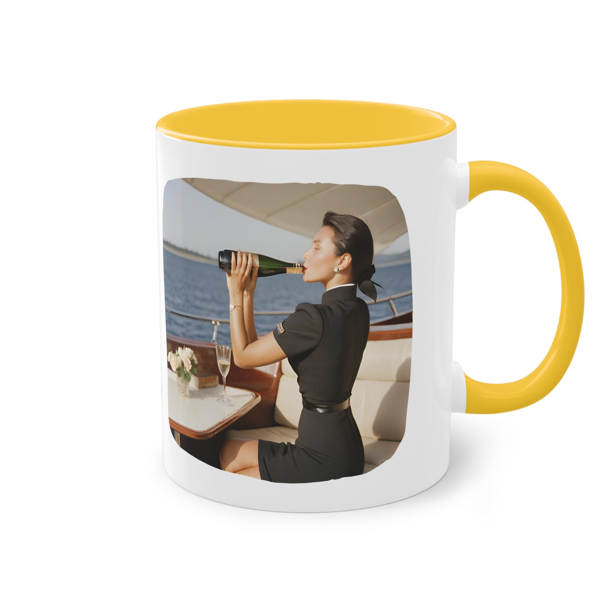 Chief StewTwo-Tone Coffee Mug, 11oz - Yachtishop - Living the Dream