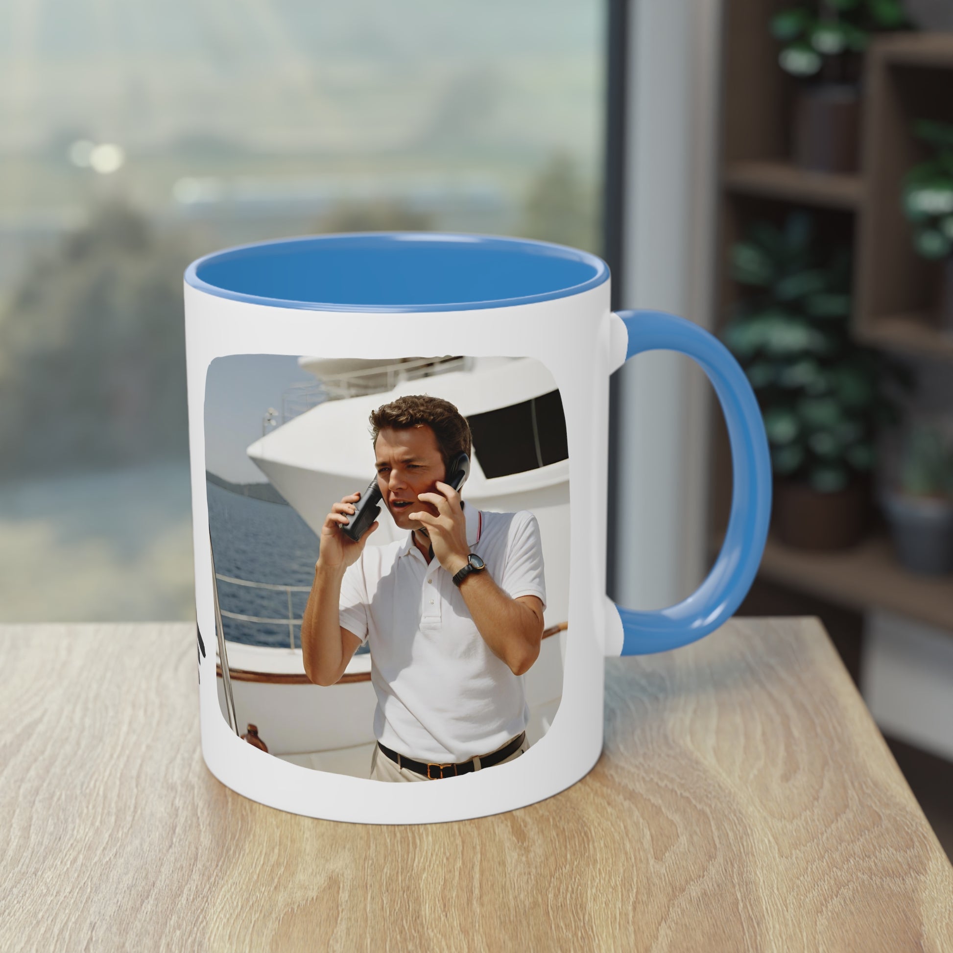 First Mate Two-Tone Coffee Mug, 11oz - Yachtishop - Living the Dream