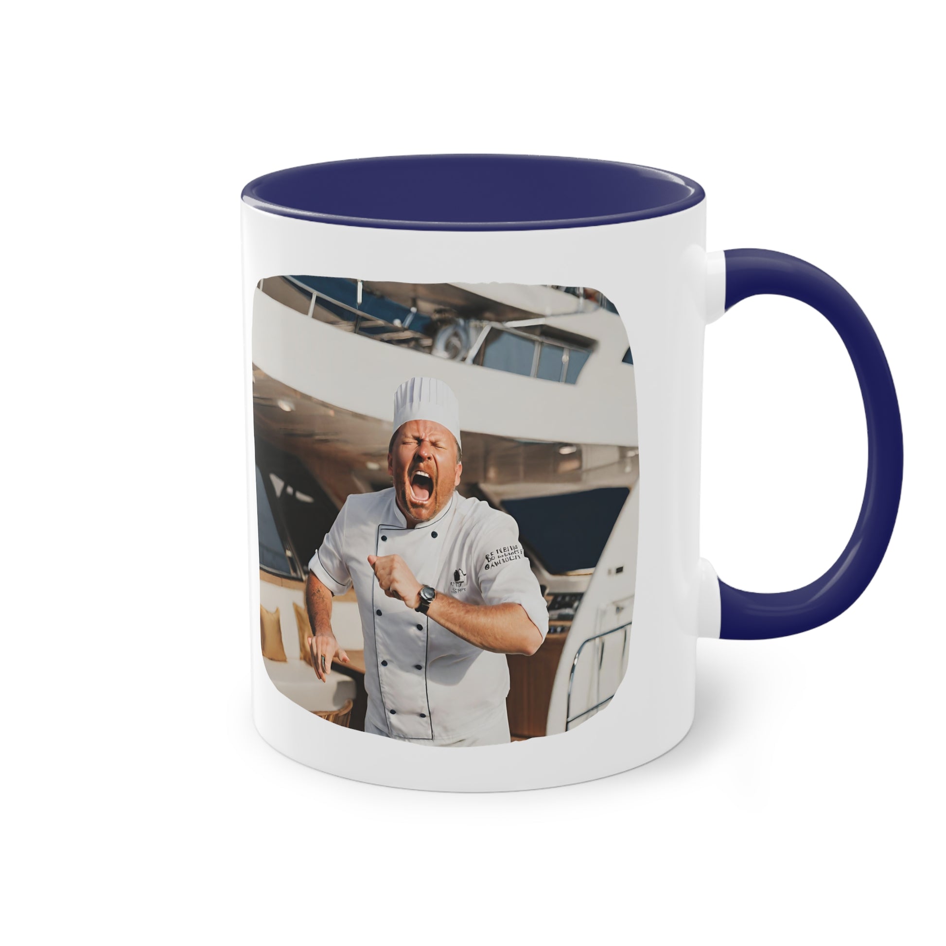 Chef Two-Tone Coffee Mug, 11oz - Yachtishop - Living the Dream