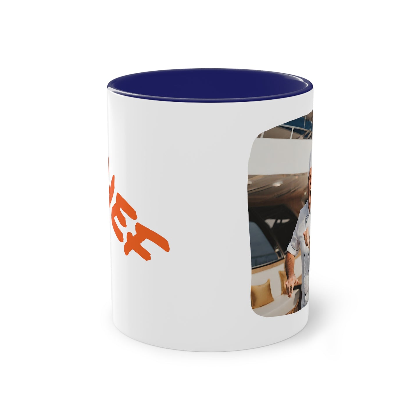 Chef Two-Tone Coffee Mug, 11oz - Yachtishop - Living the Dream