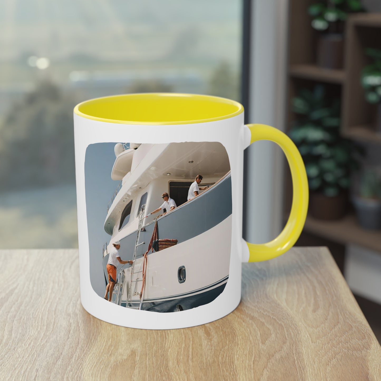 Bosun Two-Tone Coffee Mug, 11oz - Yachtishop - Living the Dream