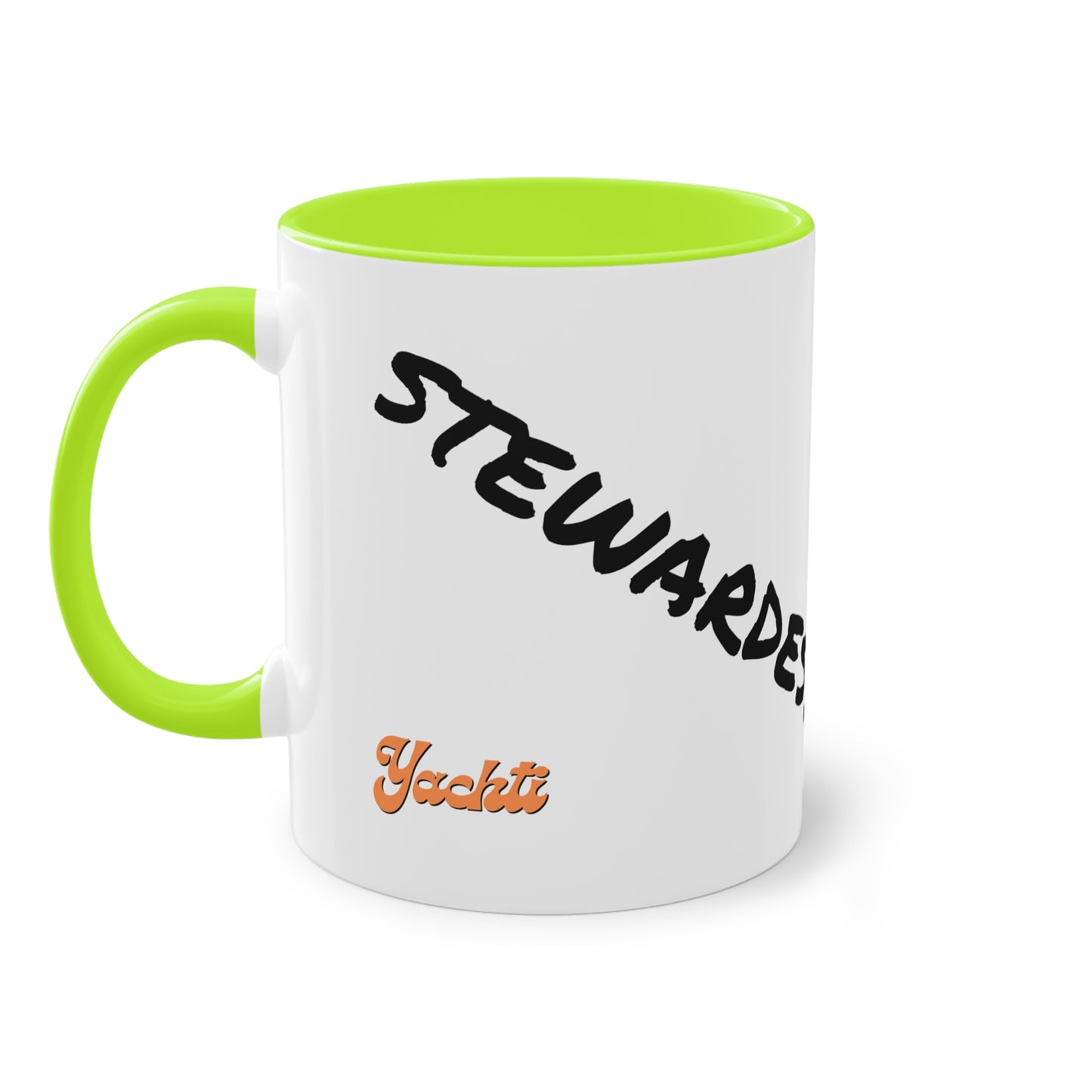 Stewardess Two-Tone Coffee Mug, 11oz - Yachtishop - Living the Dream