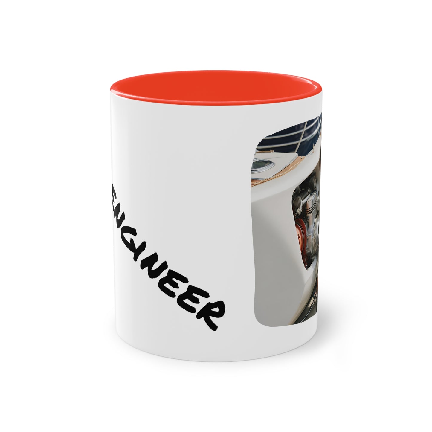 2nd EngineerTwo-Tone Coffee Mug, 11oz - Yachtishop - Living the Dream