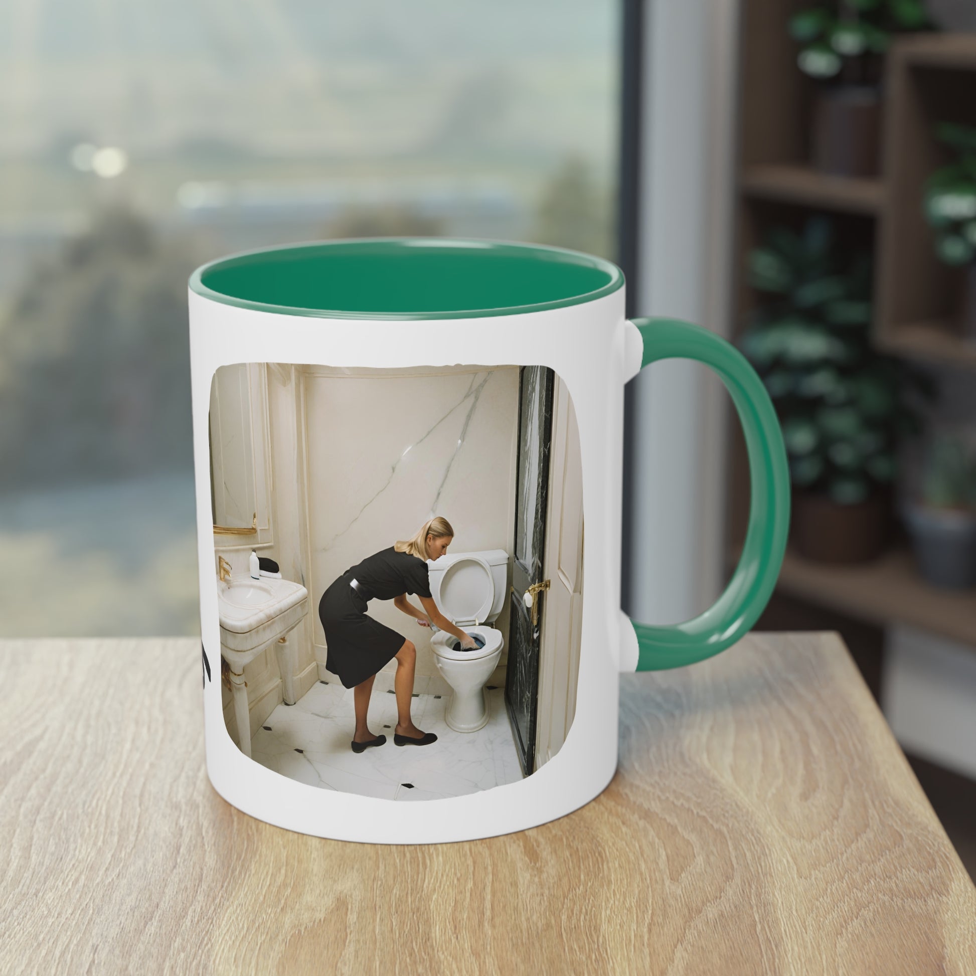 Stewardess Two-Tone Coffee Mug, 11oz - Yachtishop - Living the Dream