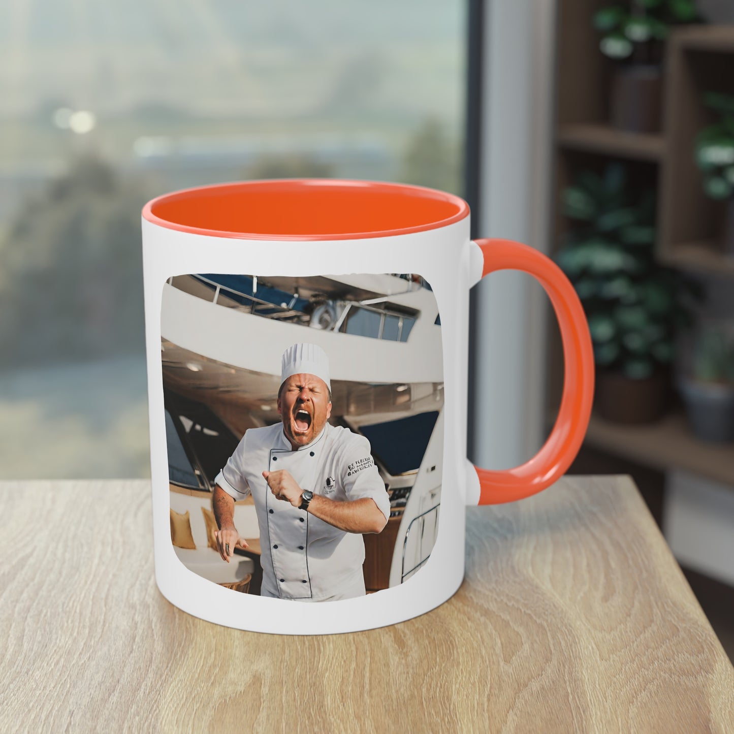 Chef Two-Tone Coffee Mug, 11oz - Yachtishop - Living the Dream