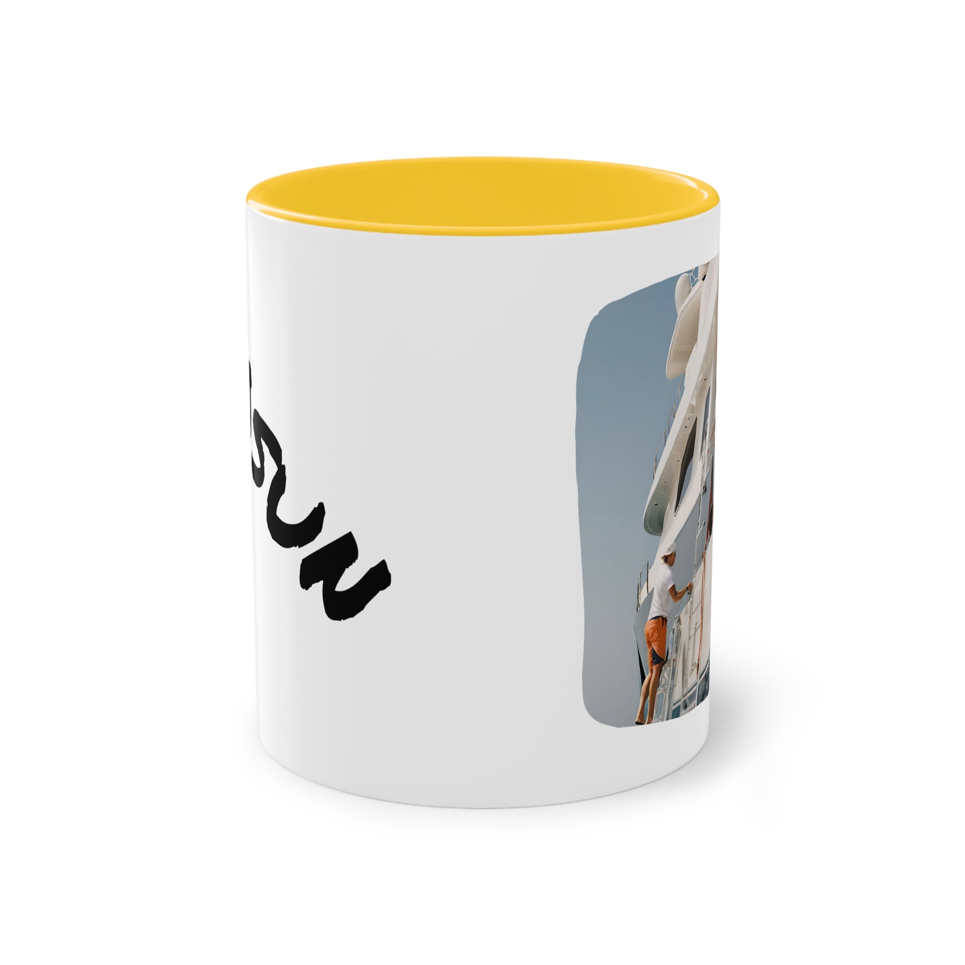 Bosun Two-Tone Coffee Mug, 11oz - Yachtishop - Living the Dream