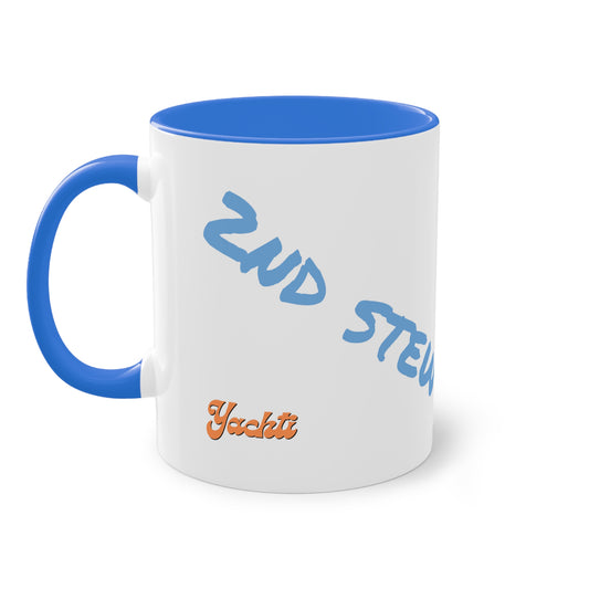 2nd Stew Two-Tone Coffee Mug, 11oz - Yachtishop - Living the Dream