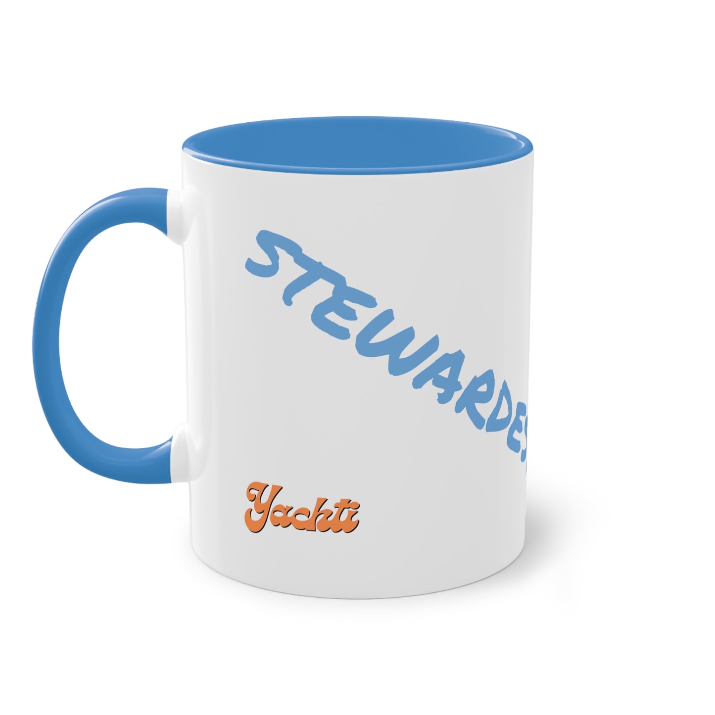 Stewardess Two-Tone Coffee Mug, 11oz - Yachtishop - Living the Dream