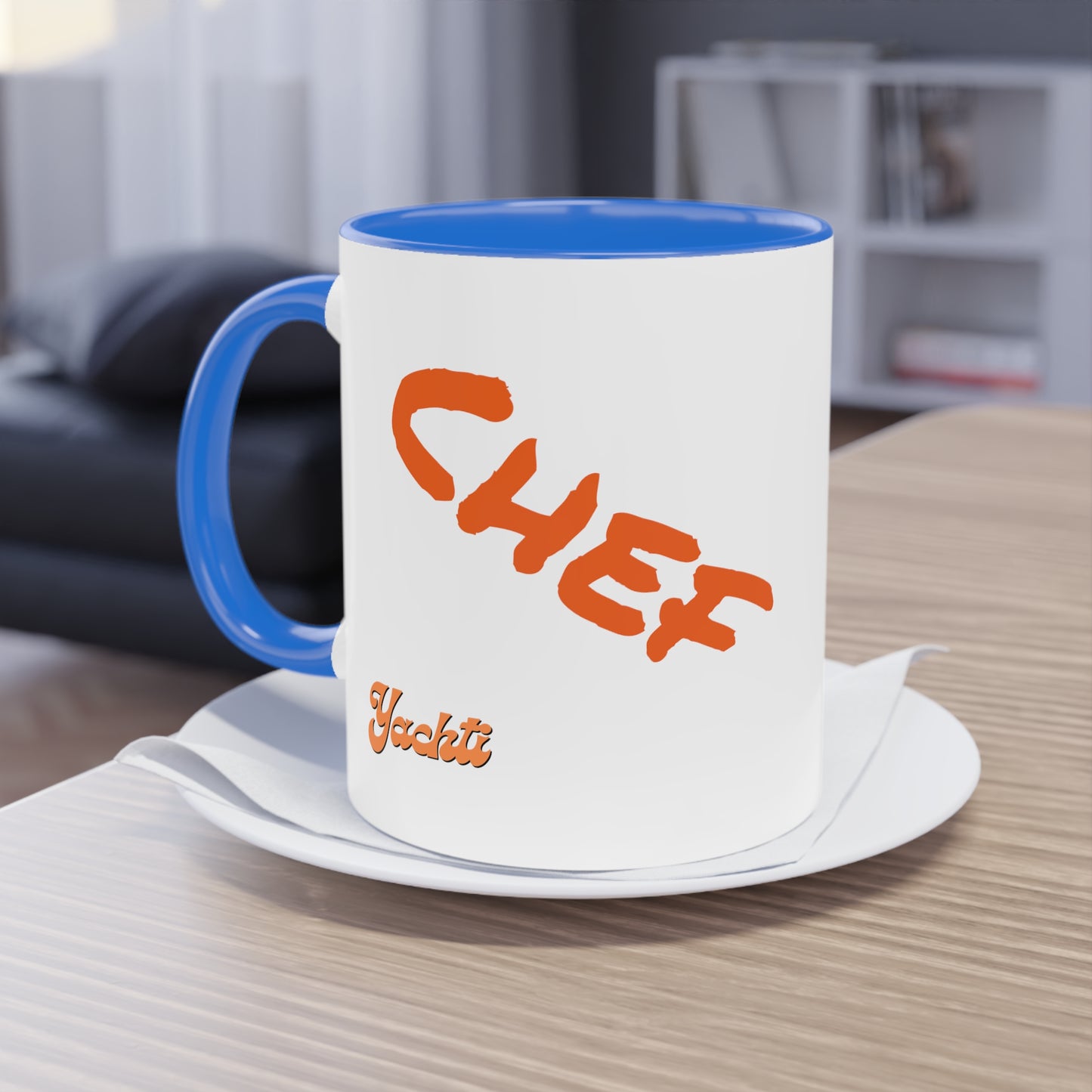 Chef Two-Tone Coffee Mug, 11oz - Yachtishop - Living the Dream