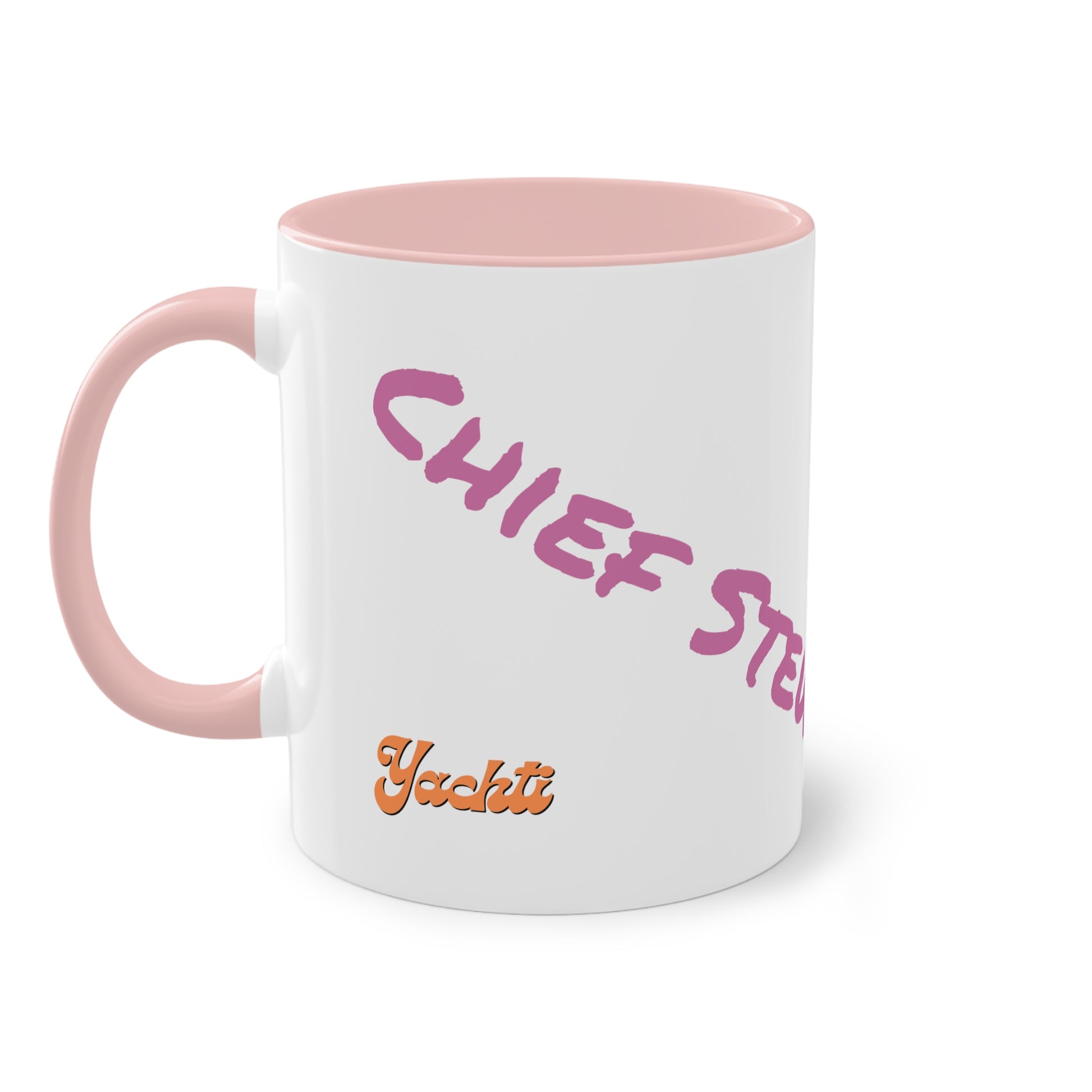 Chief StewTwo-Tone Coffee Mug, 11oz - Yachtishop - Living the Dream