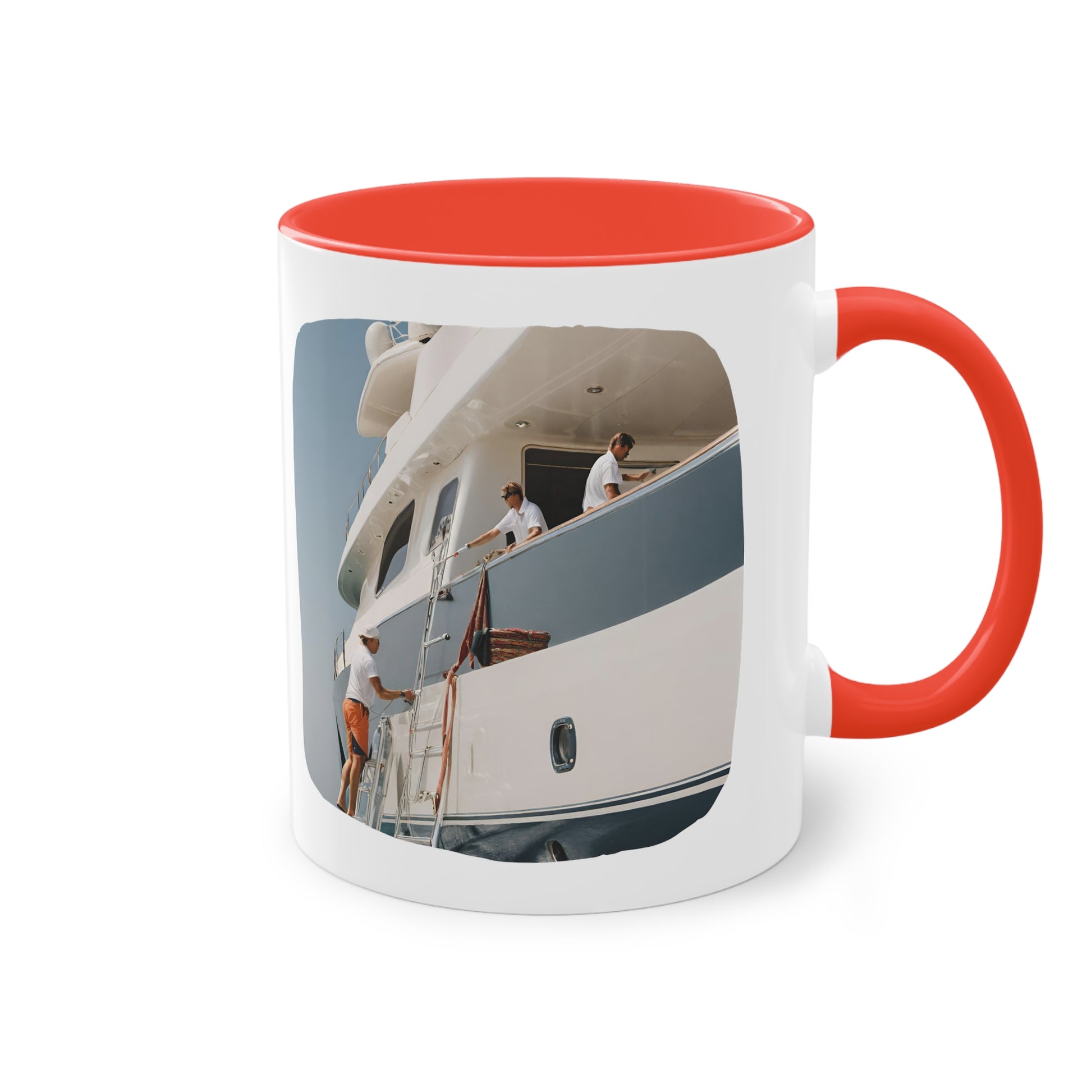 Bosun Two-Tone Coffee Mug, 11oz - Yachtishop - Living the Dream