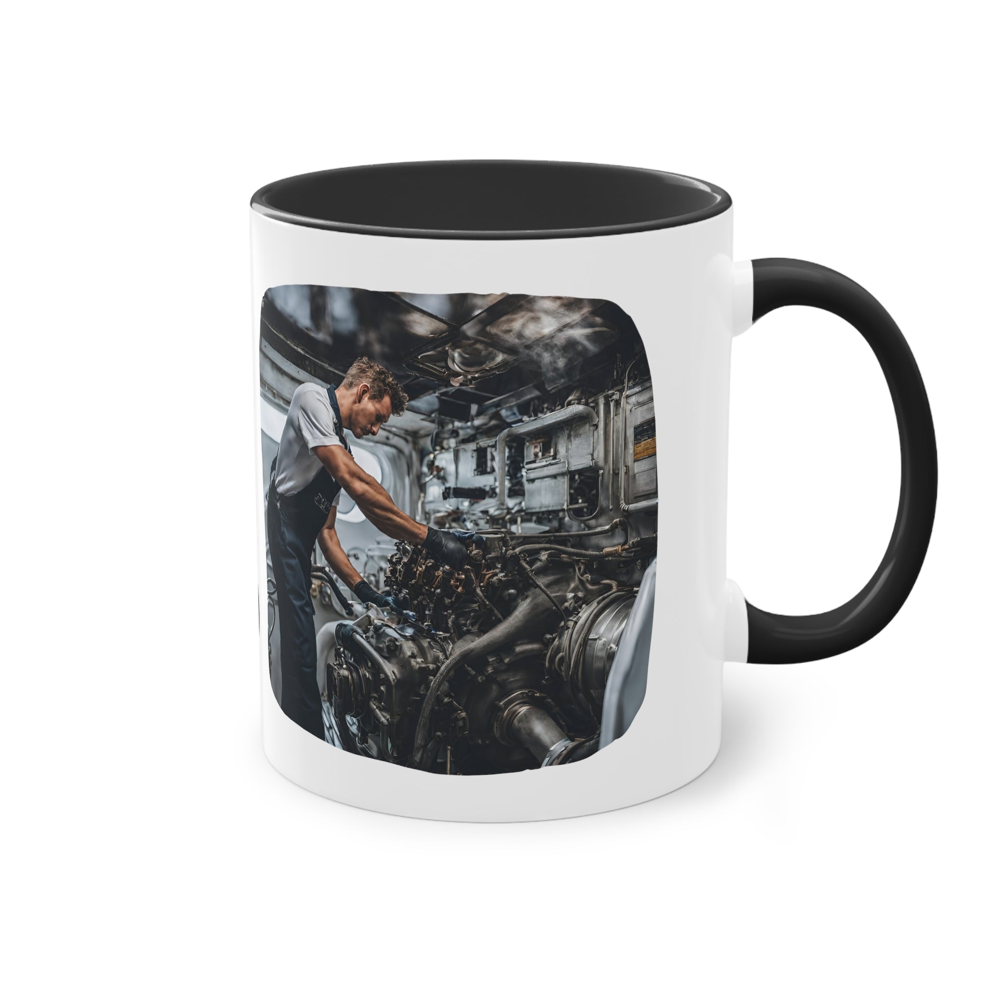 EngineerTwo-Tone Coffee Mug, 11oz - Yachtishop - Living the Dream