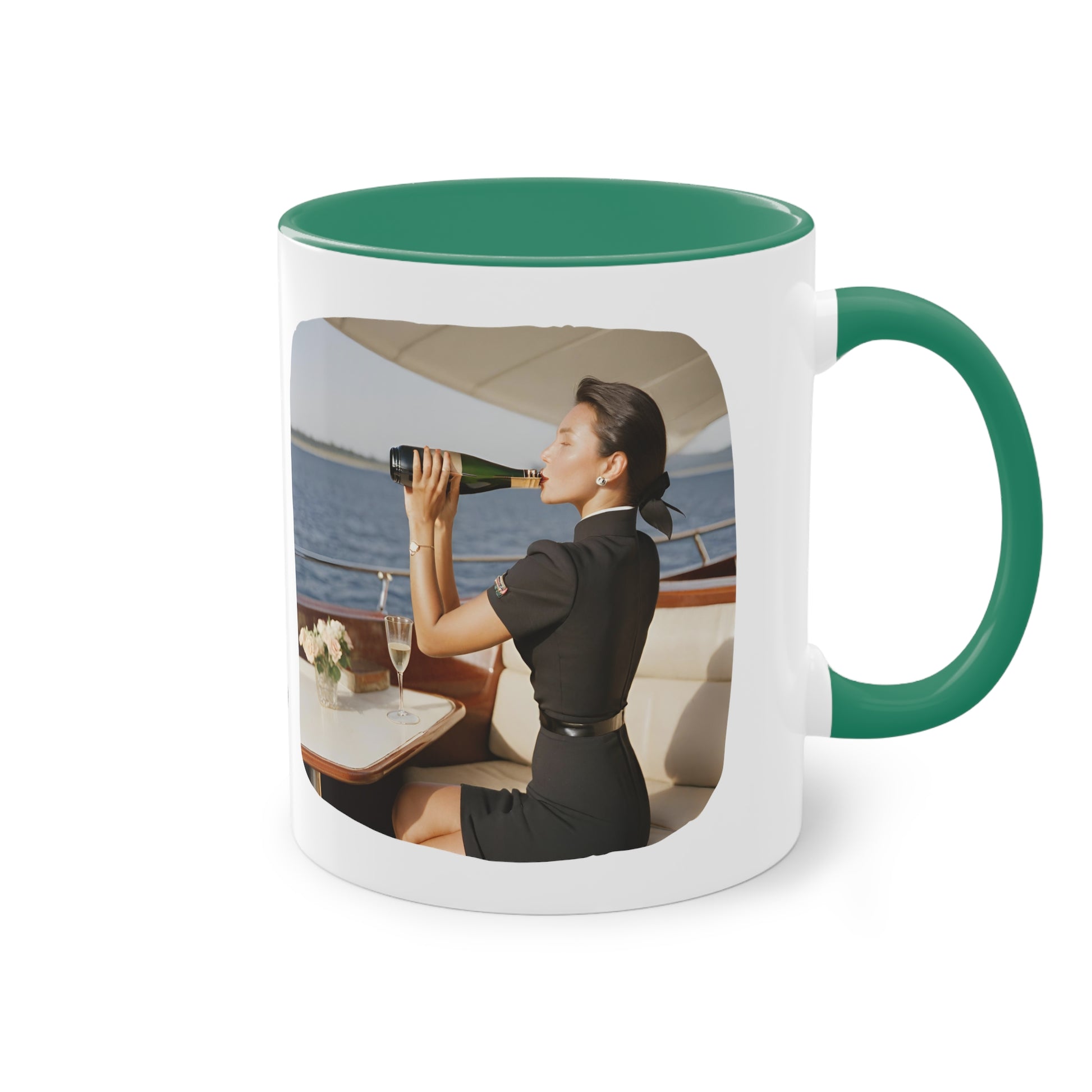 Chief StewTwo-Tone Coffee Mug, 11oz - Yachtishop - Living the Dream