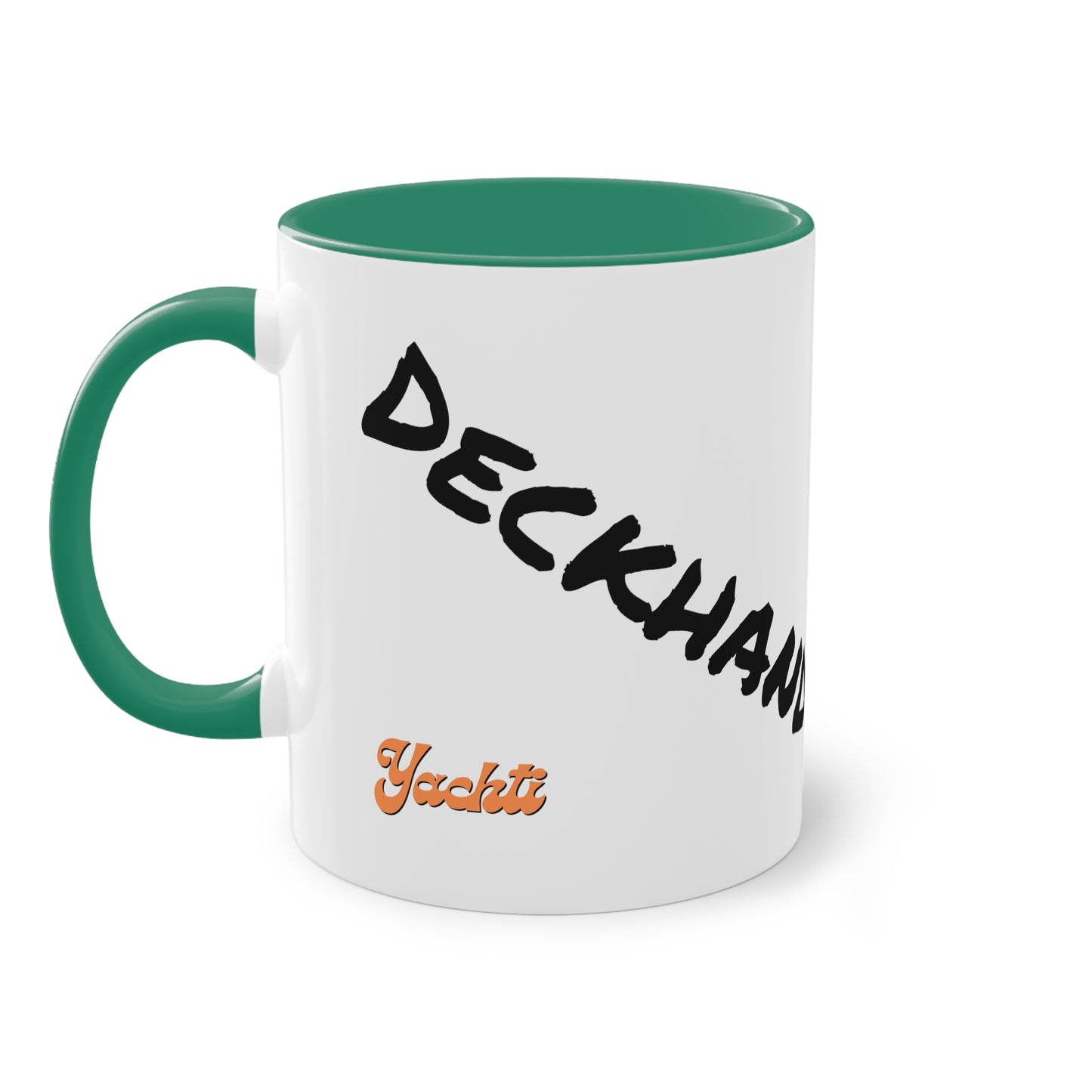 Deckhand Two-Tone Coffee Mug, 11oz - Yachtishop - Living the Dream