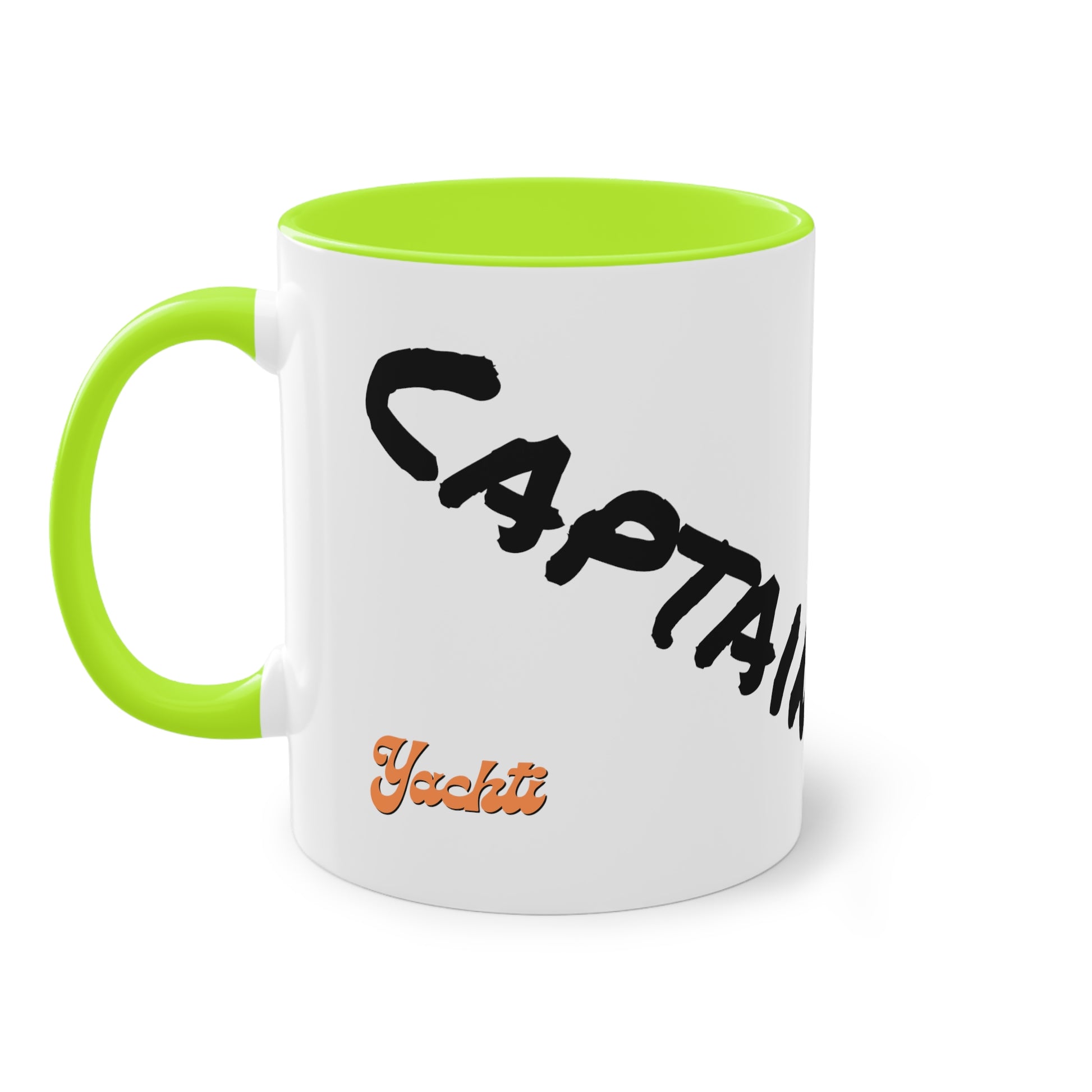 Captain Two-Tone Coffee Mug, 11oz - Yachtishop - Living the Dream