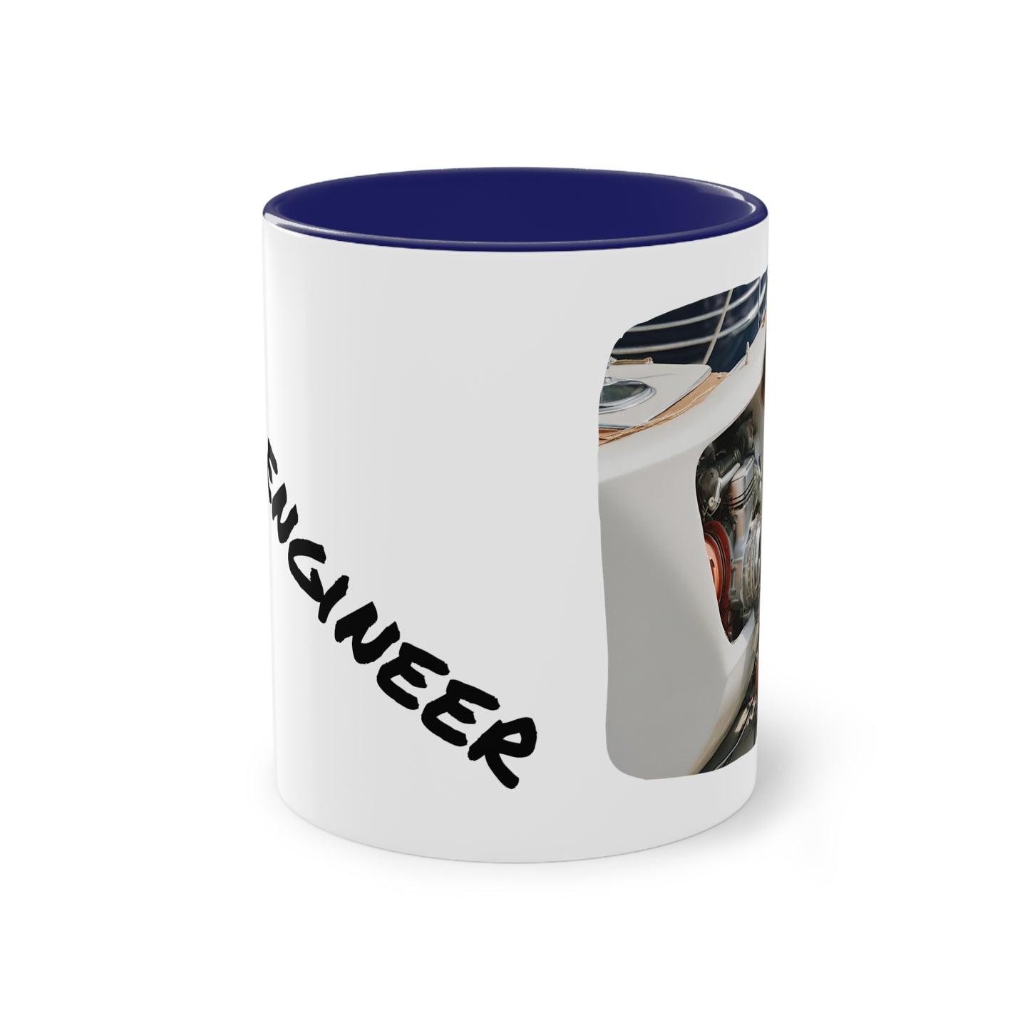 2nd EngineerTwo-Tone Coffee Mug, 11oz - Yachtishop - Living the Dream