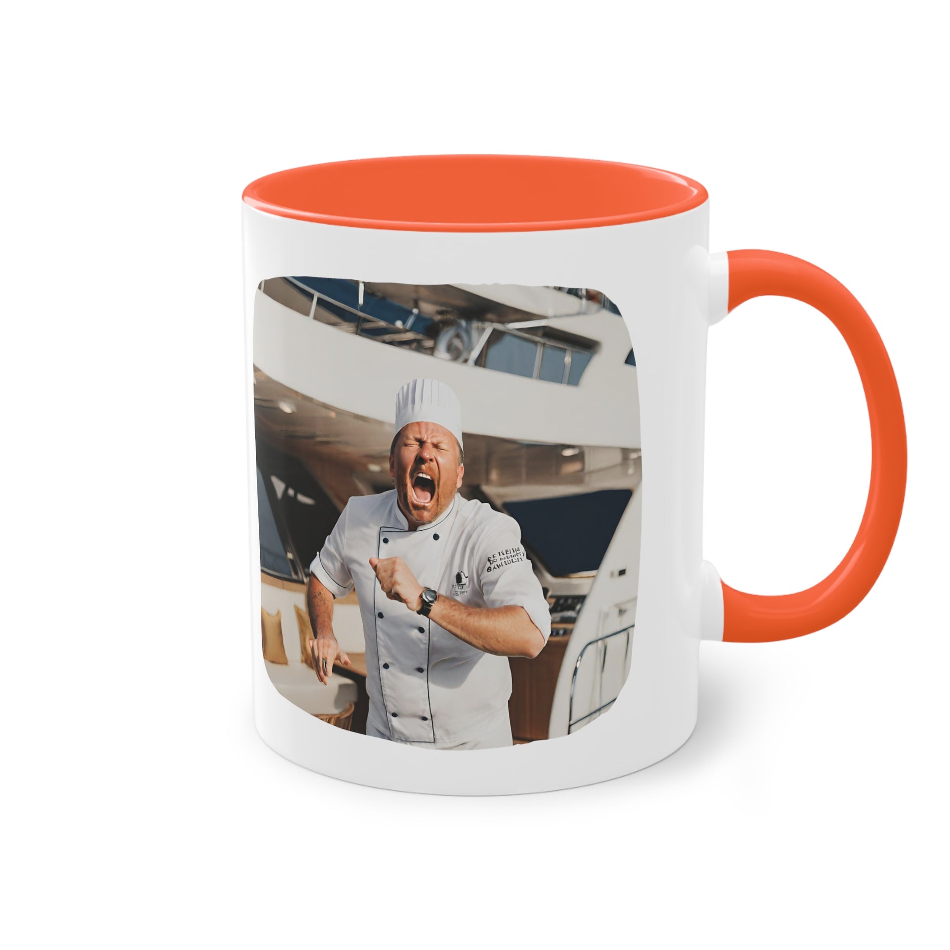 Chef Two-Tone Coffee Mug, 11oz - Yachtishop - Living the Dream