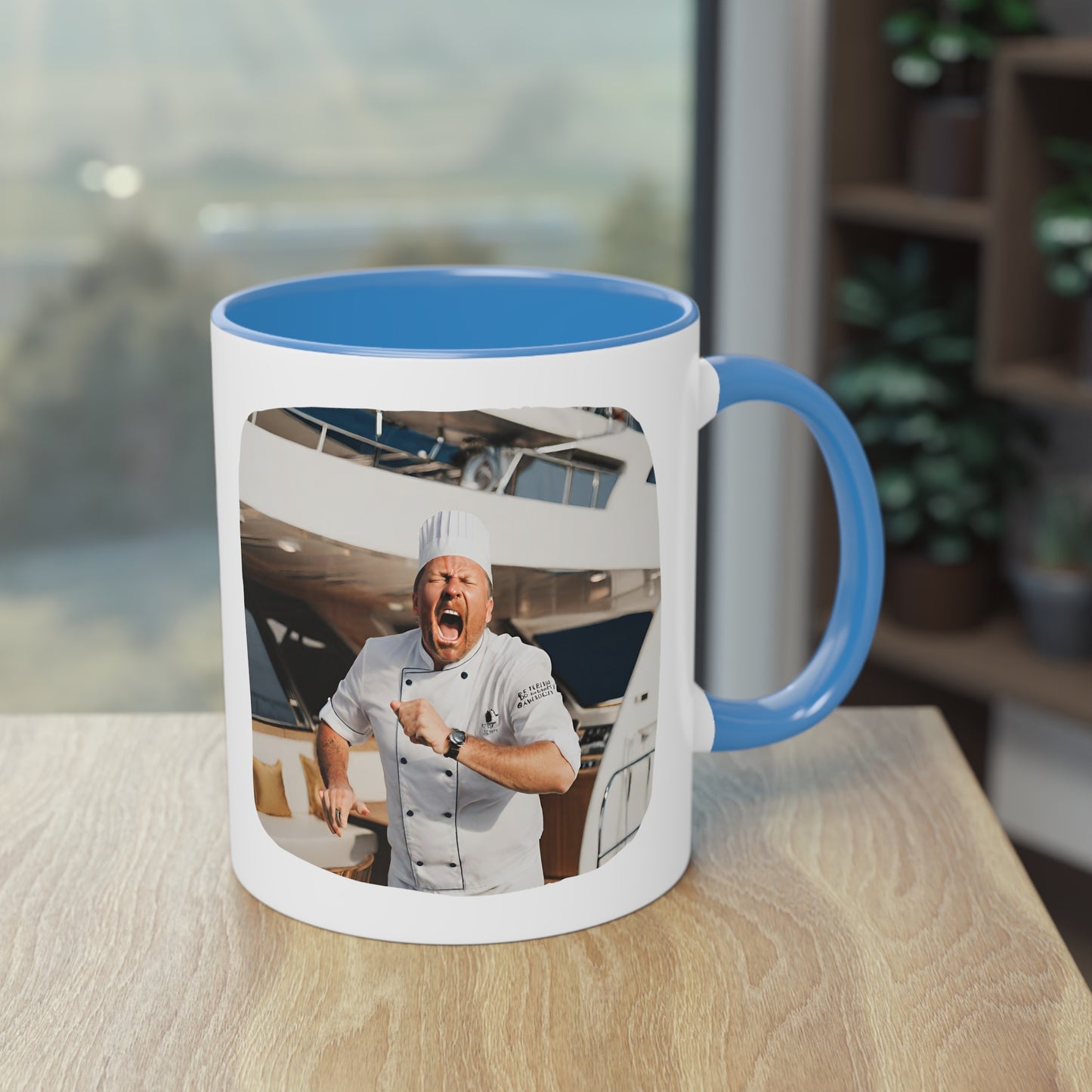 Chef Two-Tone Coffee Mug, 11oz - Yachtishop - Living the Dream