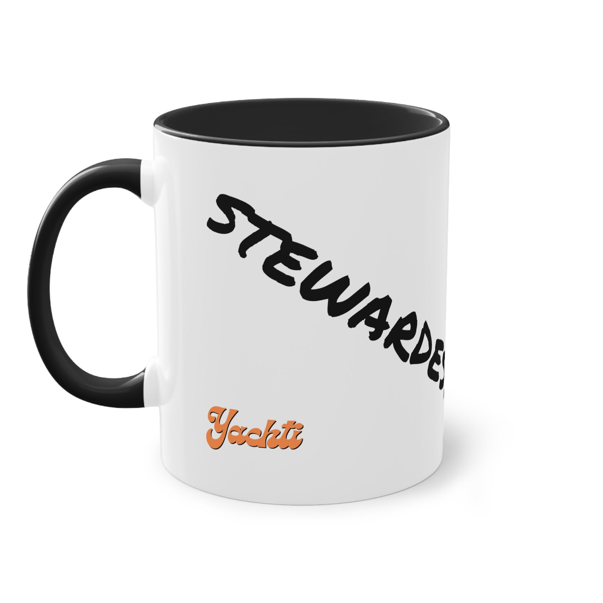 Stewardess Two-Tone Coffee Mug, 11oz - Yachtishop - Living the Dream