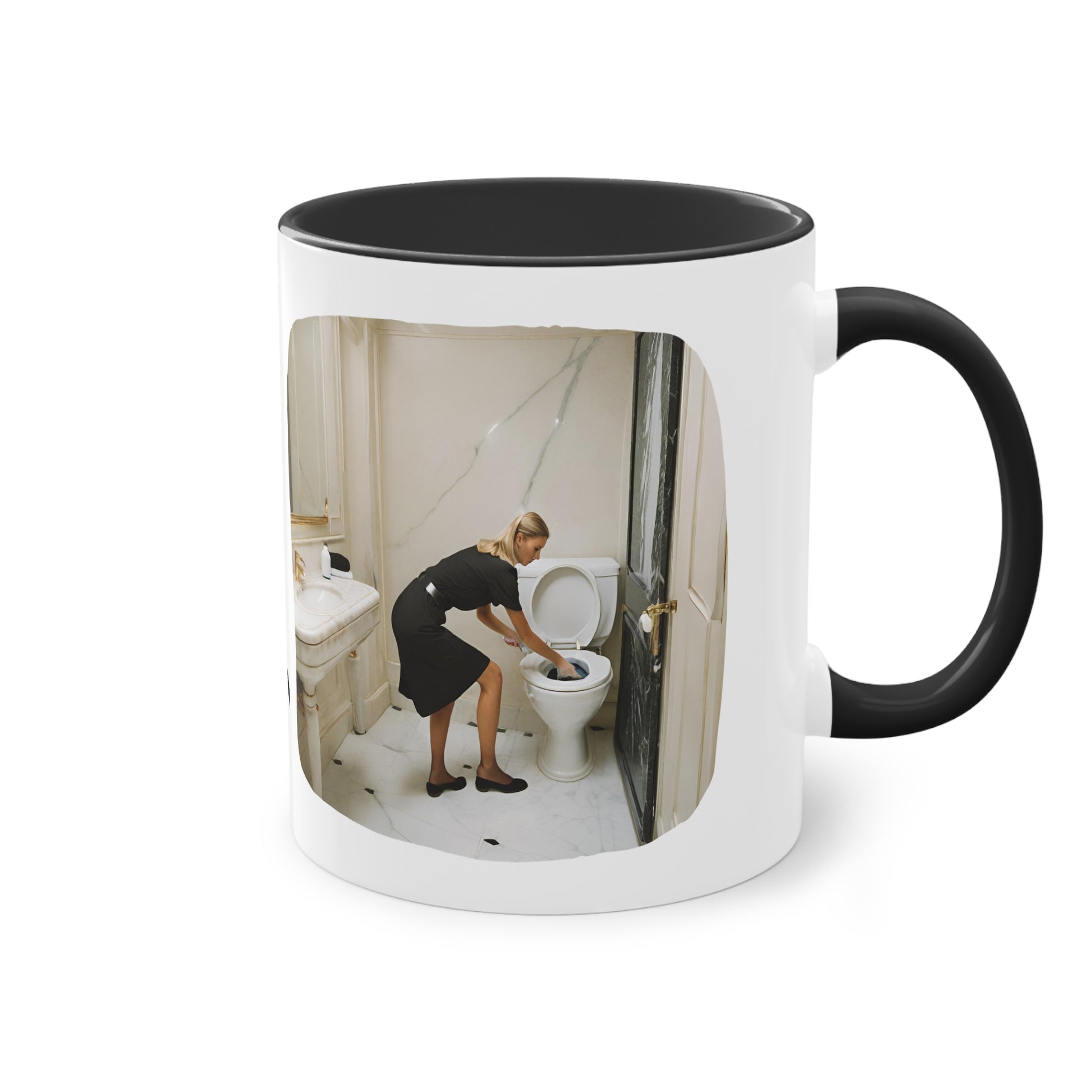 Stewardess Two-Tone Coffee Mug, 11oz - Yachtishop - Living the Dream