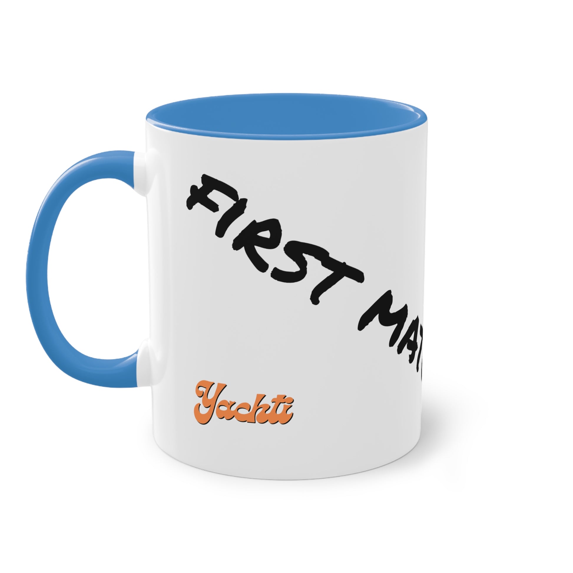 First Mate Two-Tone Coffee Mug, 11oz - Yachtishop - Living the Dream