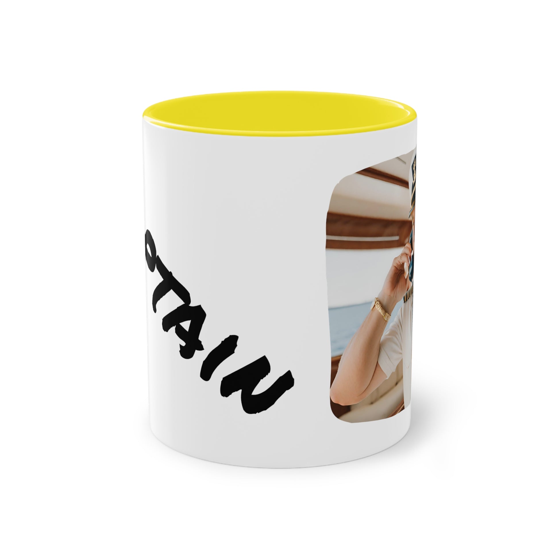 Captain Two-Tone Coffee Mug, 11oz - Yachtishop - Living the Dream