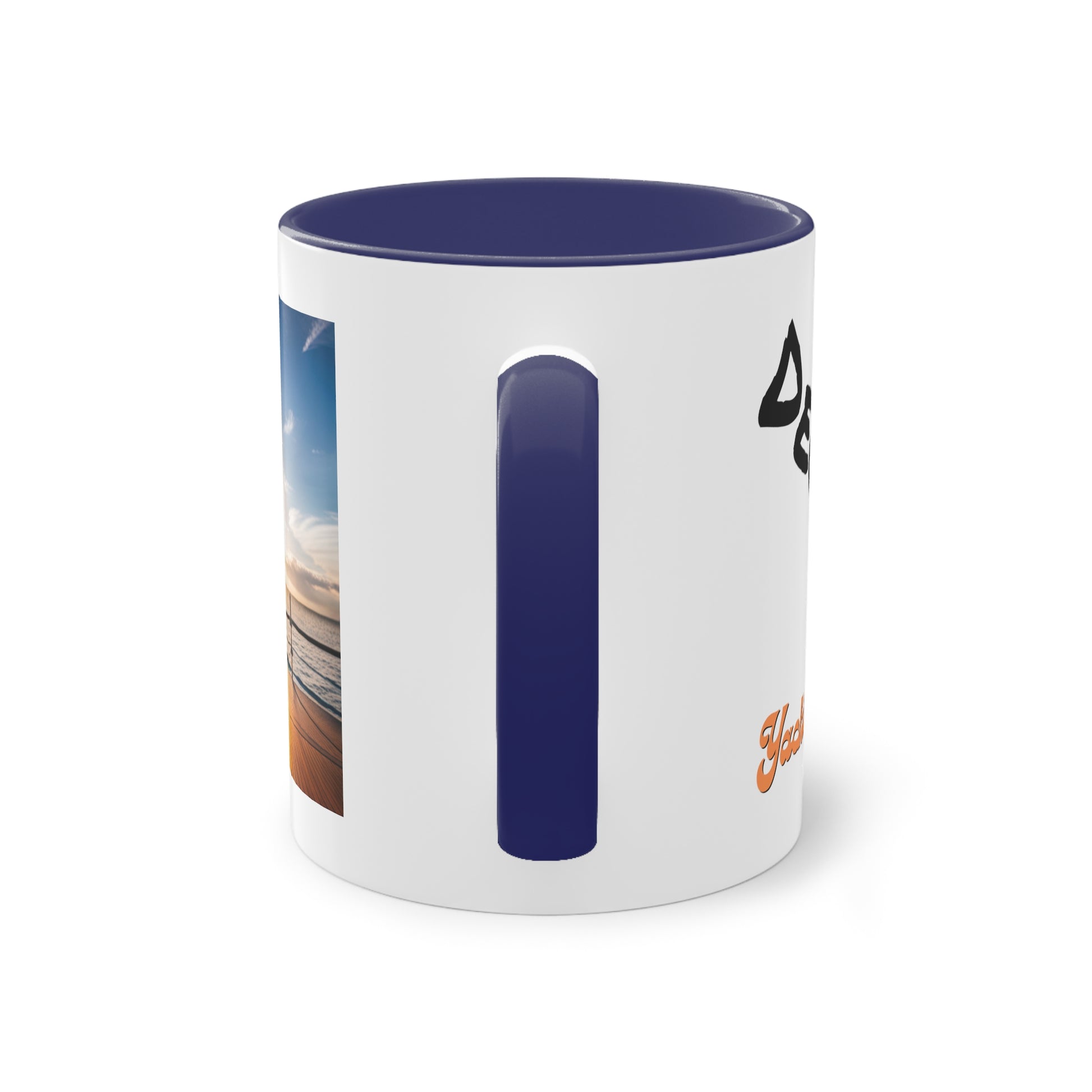 Deckhand Two-Tone Coffee Mug, 11oz - Yachtishop - Living the Dream