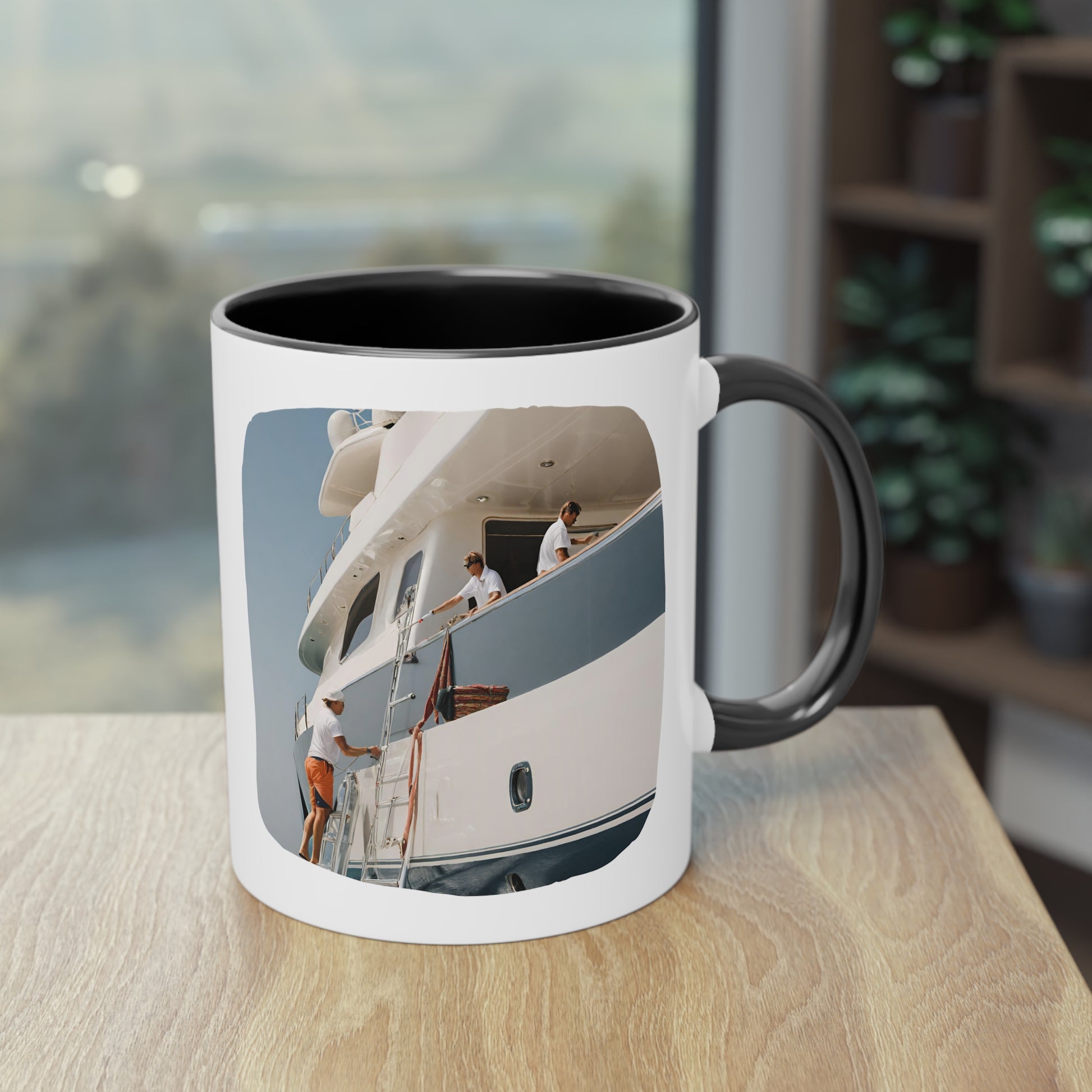 Bosun Two-Tone Coffee Mug, 11oz - Yachtishop - Living the Dream