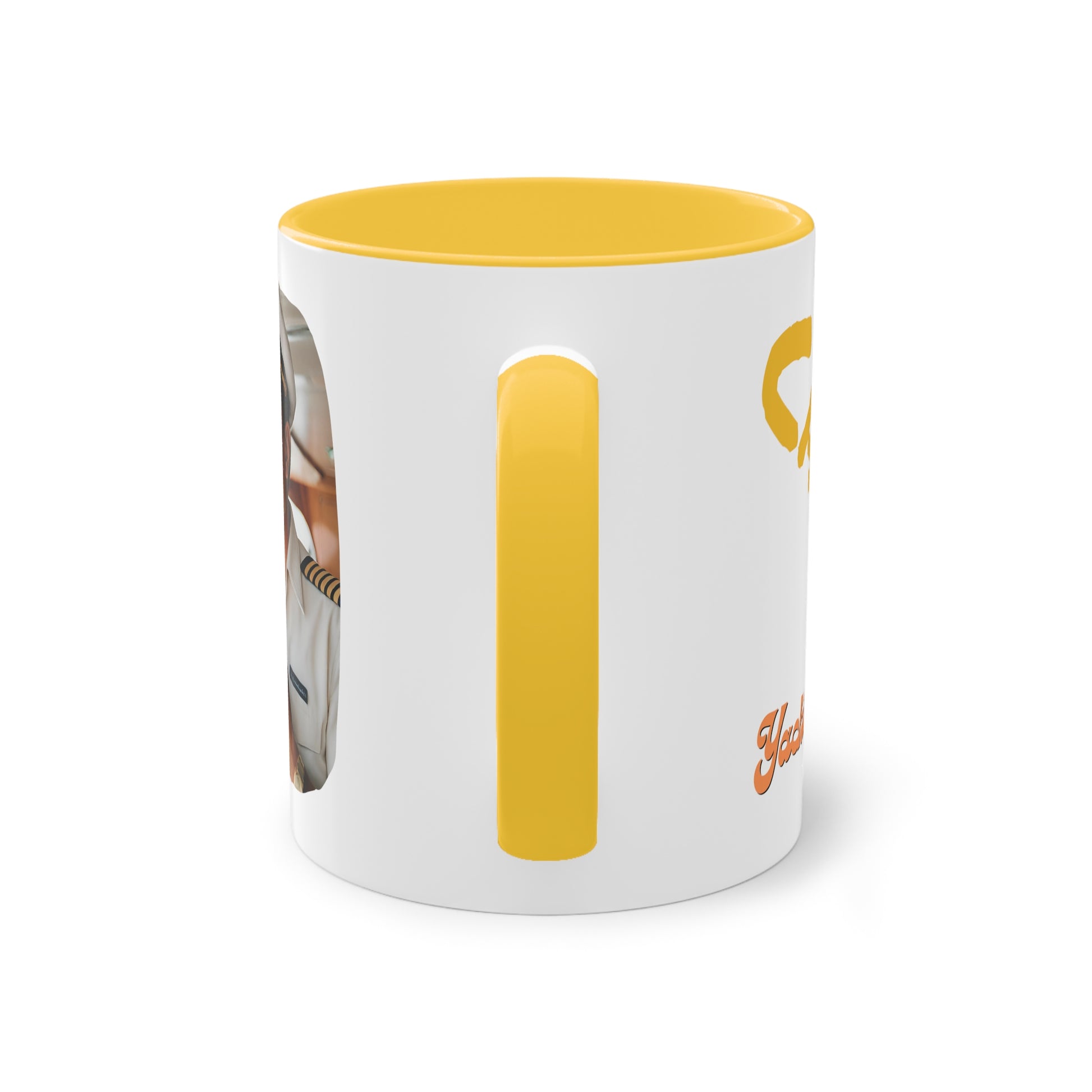 Captain Two-Tone Coffee Mug, 11oz - Yachtishop - Living the Dream