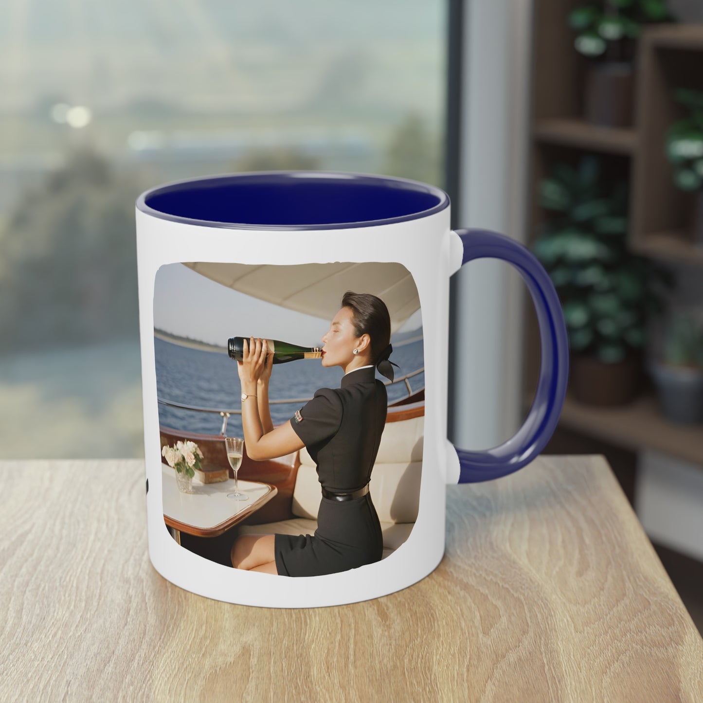 Chief StewTwo-Tone Coffee Mug, 11oz - Yachtishop - Living the Dream